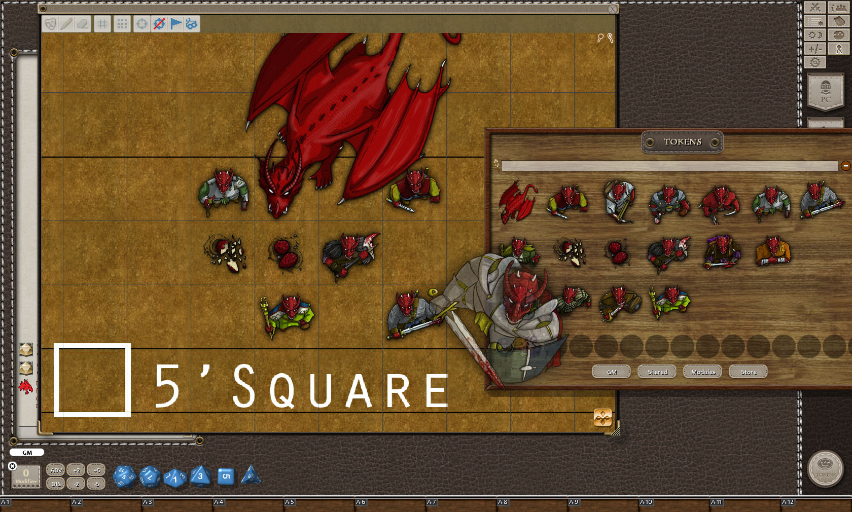 Fantasy Grounds - Red Dragons (Token Pack) screenshot 3