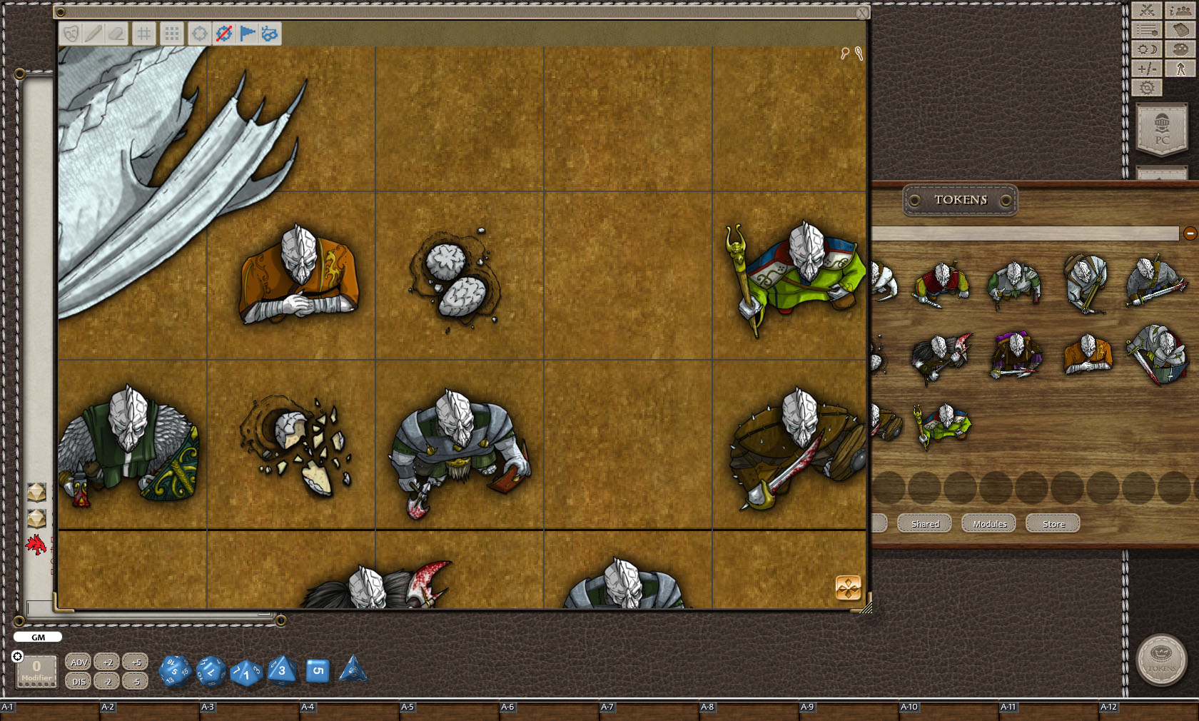 Fantasy Grounds - White Dragons (Token Pack) screenshot 4