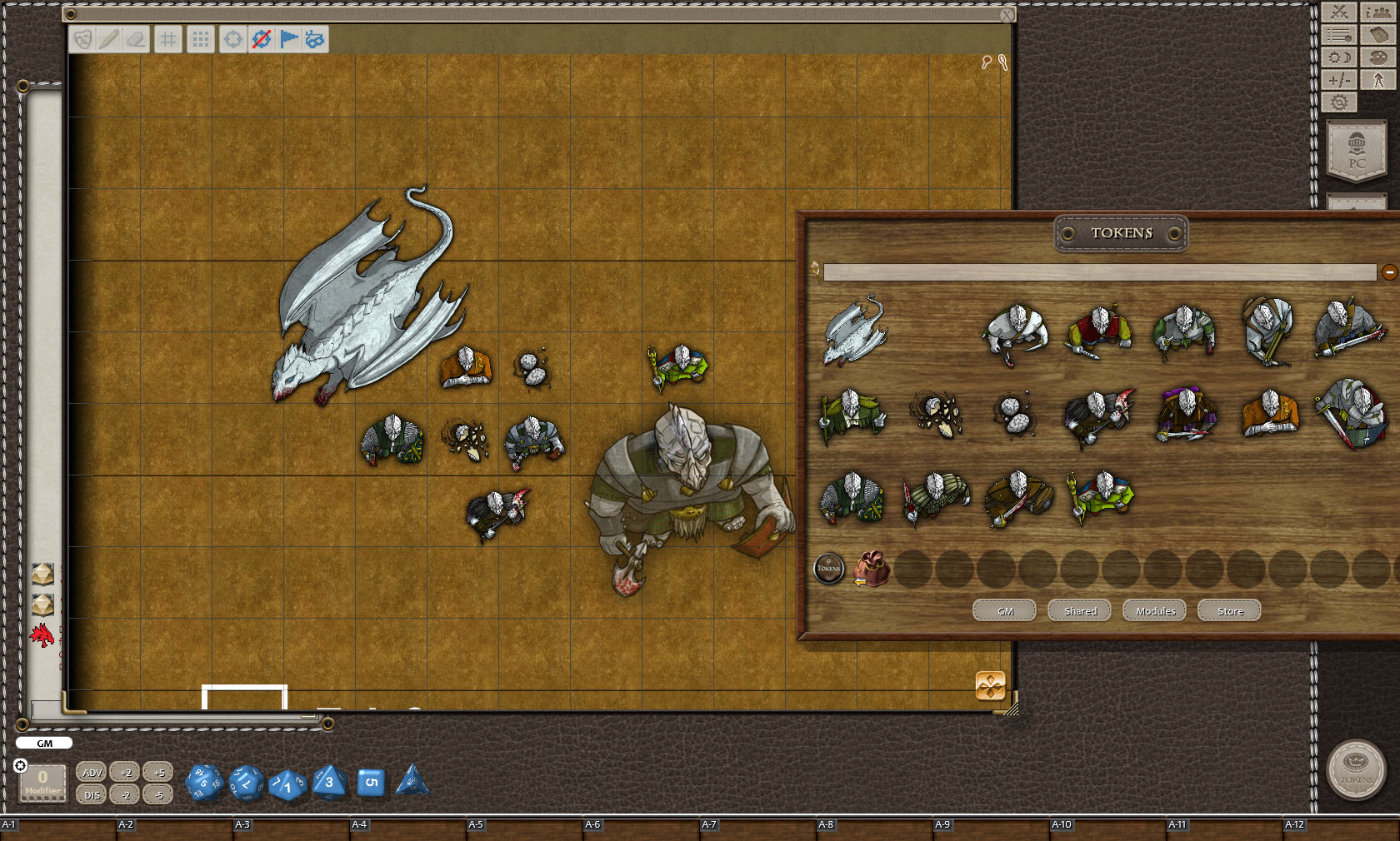 Fantasy Grounds - White Dragons (Token Pack) screenshot 3