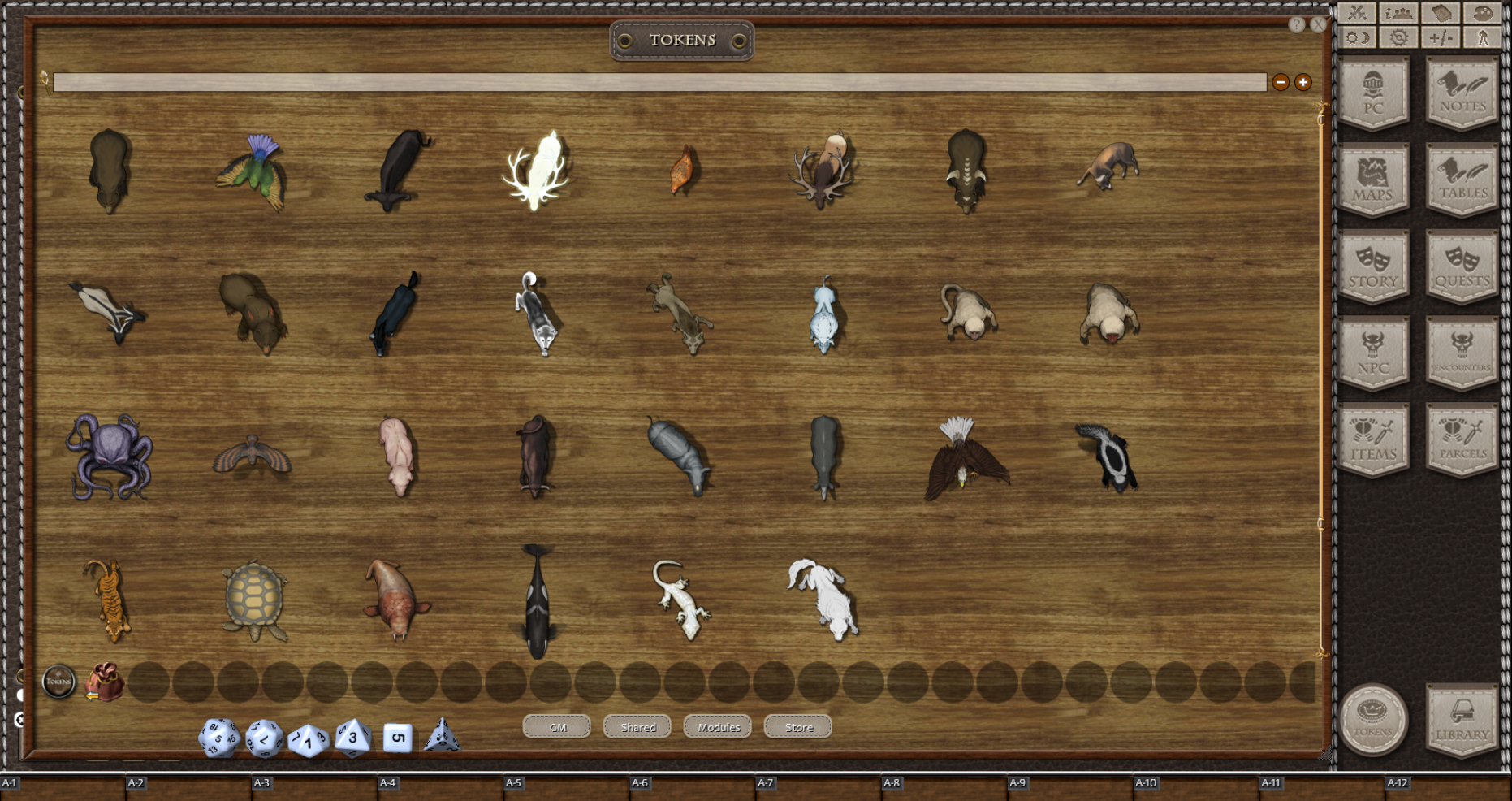 Fantasy Grounds - Animals 2 (Token Pack) screenshot 3