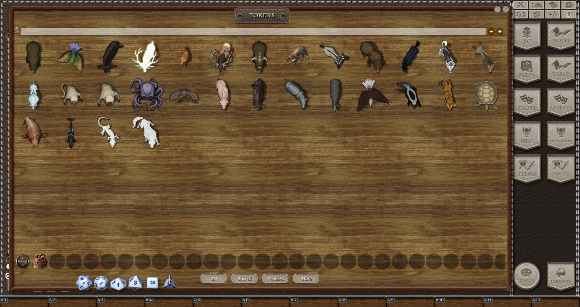Fantasy Grounds - Animals 2 (Token Pack) screenshot 2