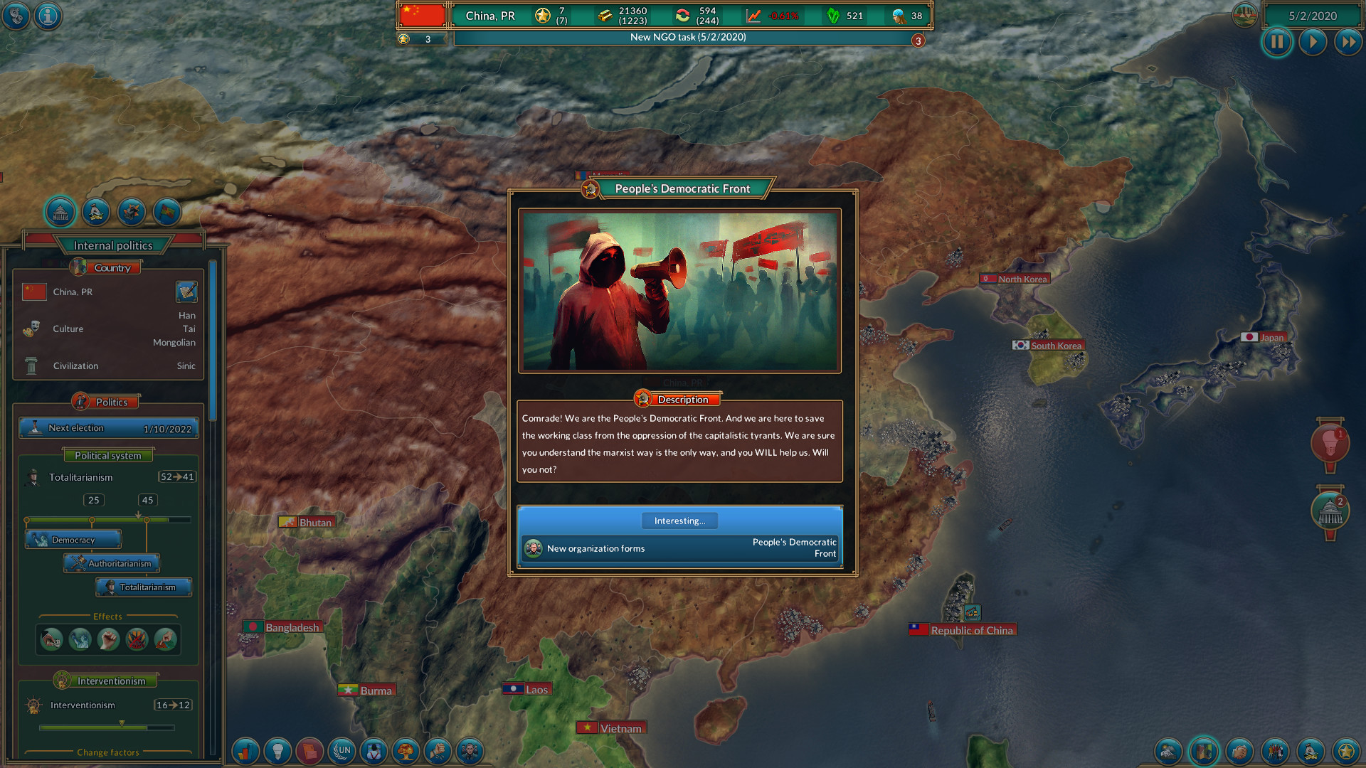 Realpolitiks - New Power DLC screenshot 10