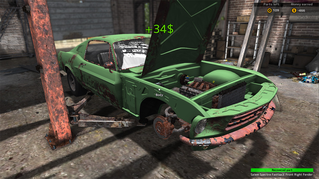 Car Mechanic Simulator 2015 - Car Stripping screenshot 3