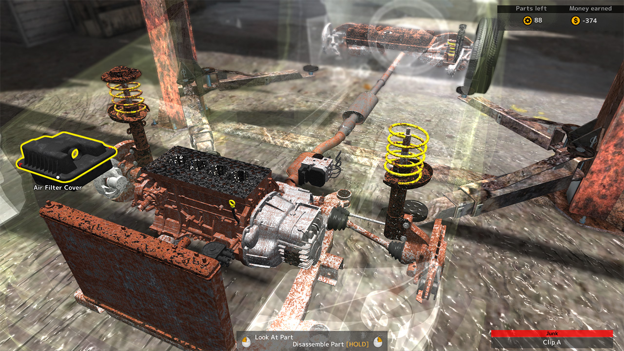 Car Mechanic Simulator 2015 - Car Stripping screenshot 6