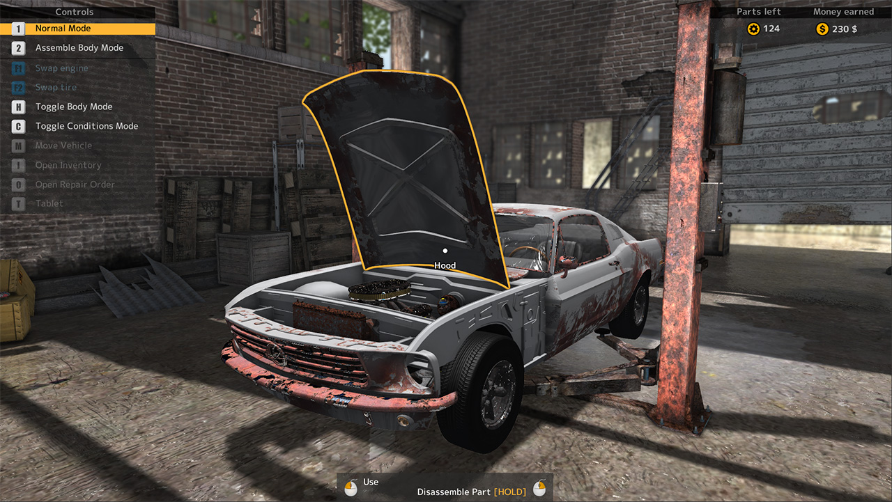 Car Mechanic Simulator 2015 - Car Stripping screenshot 2