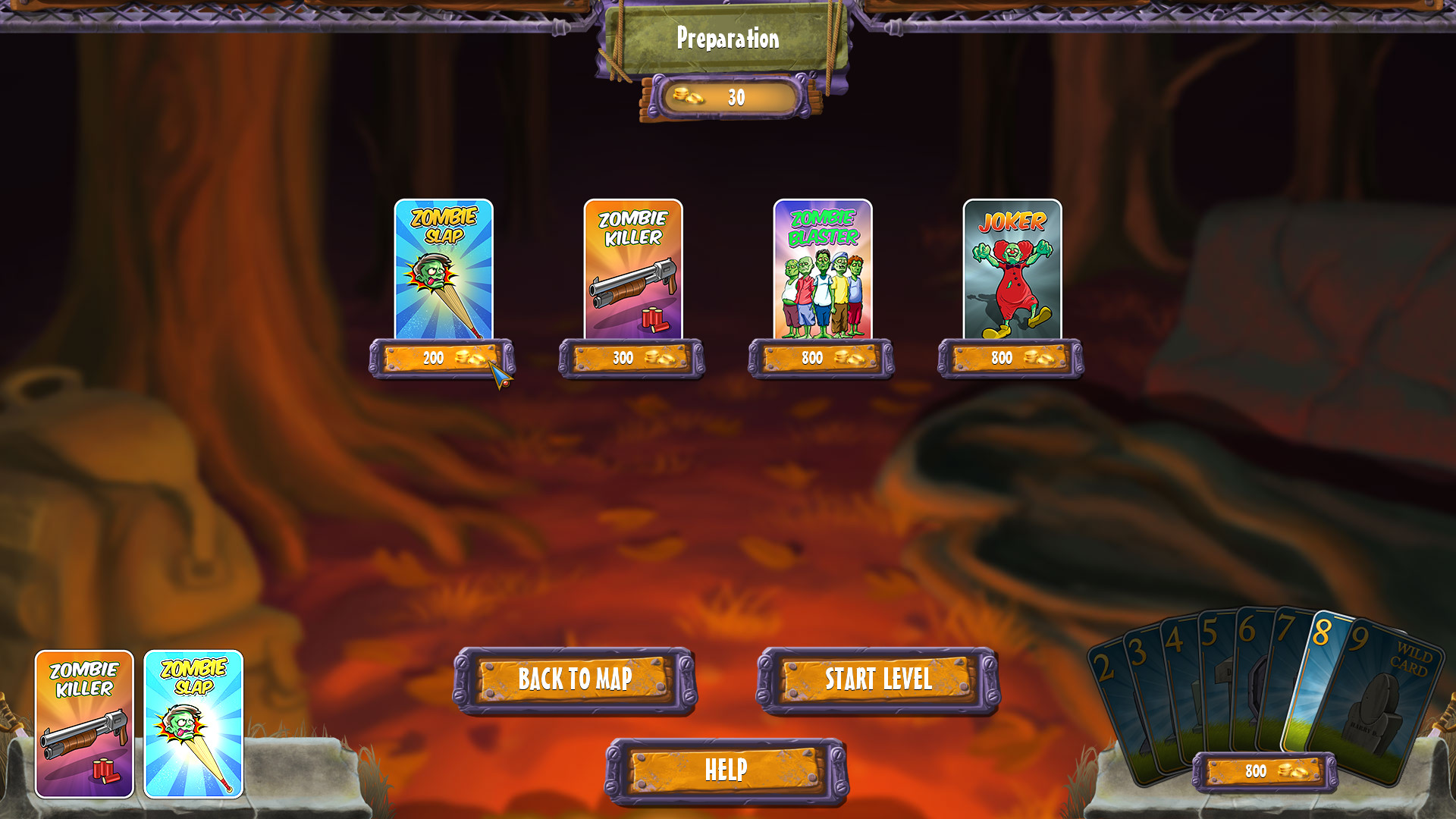 Zombie Solitaire 2 Chapter 1 screenshot 5