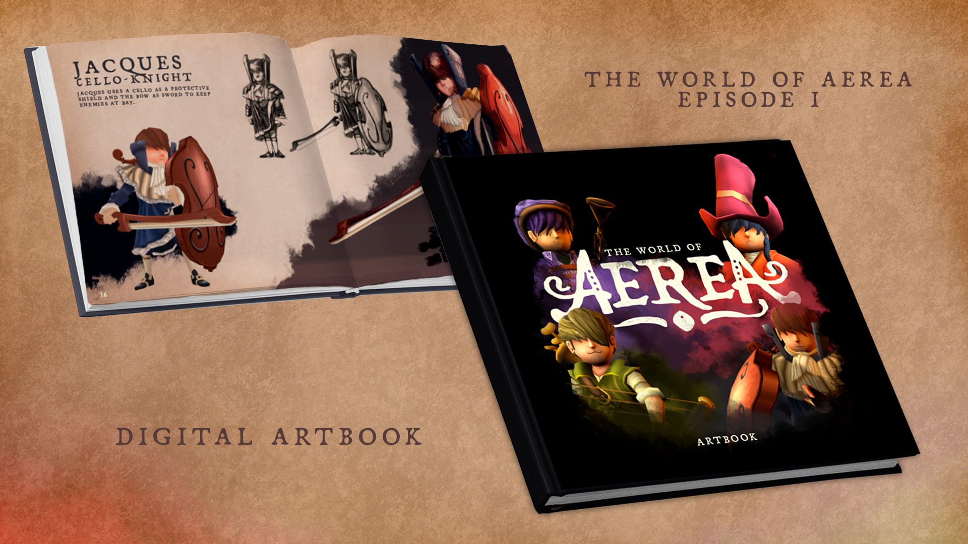 AereA - Artbook screenshot 2