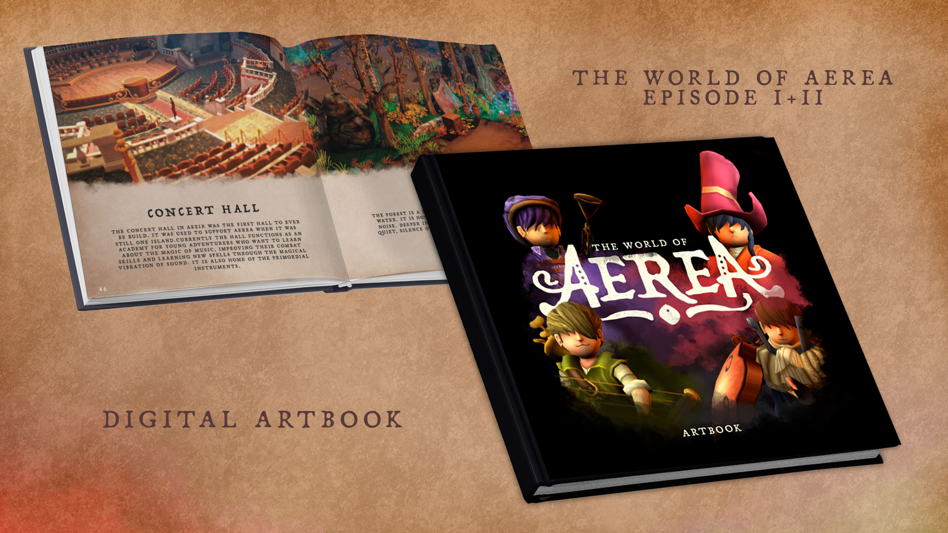 AereA - Artbook screenshot 1