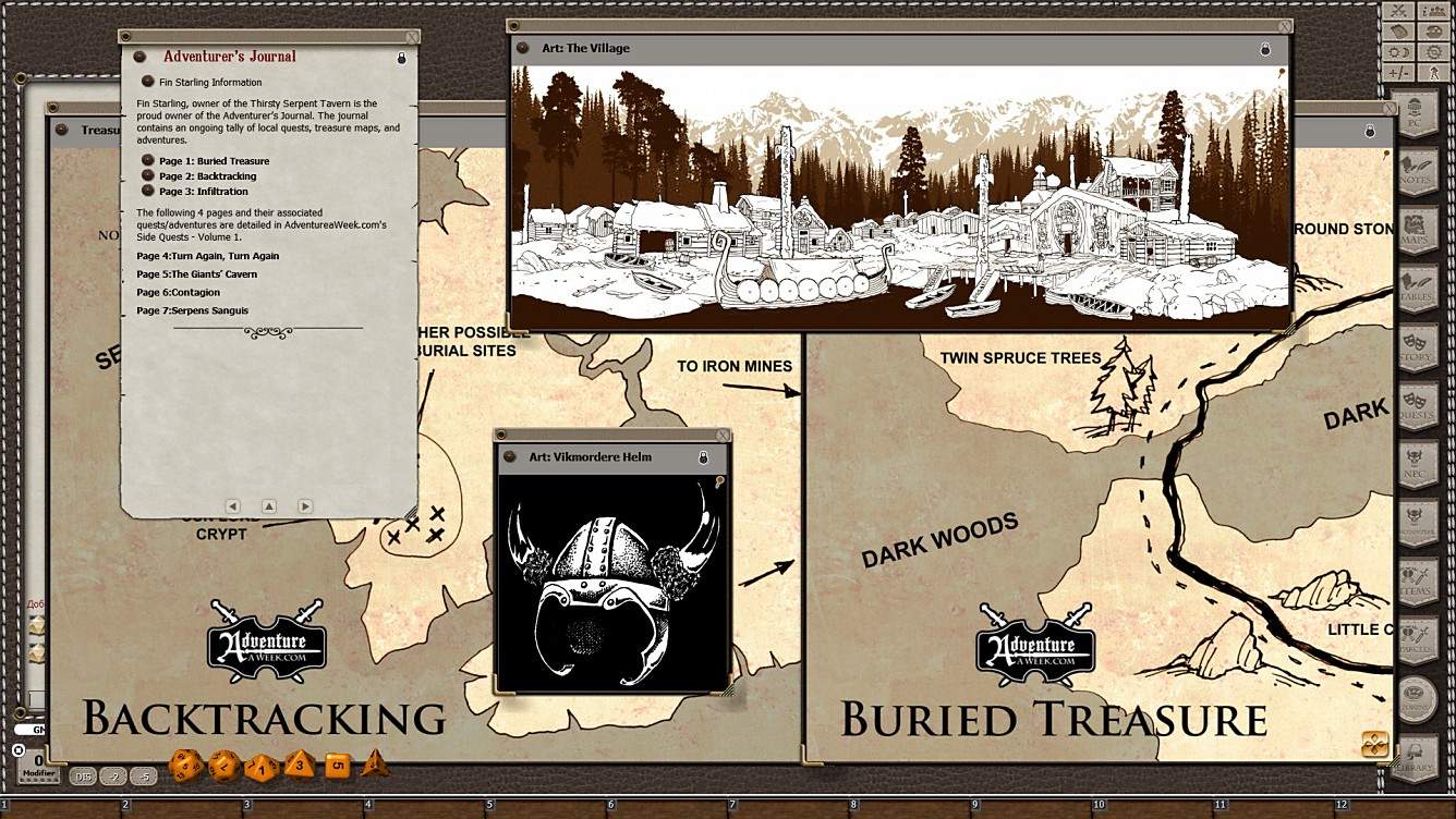 Fantasy Grounds - Rybalka (5E) screenshot 2