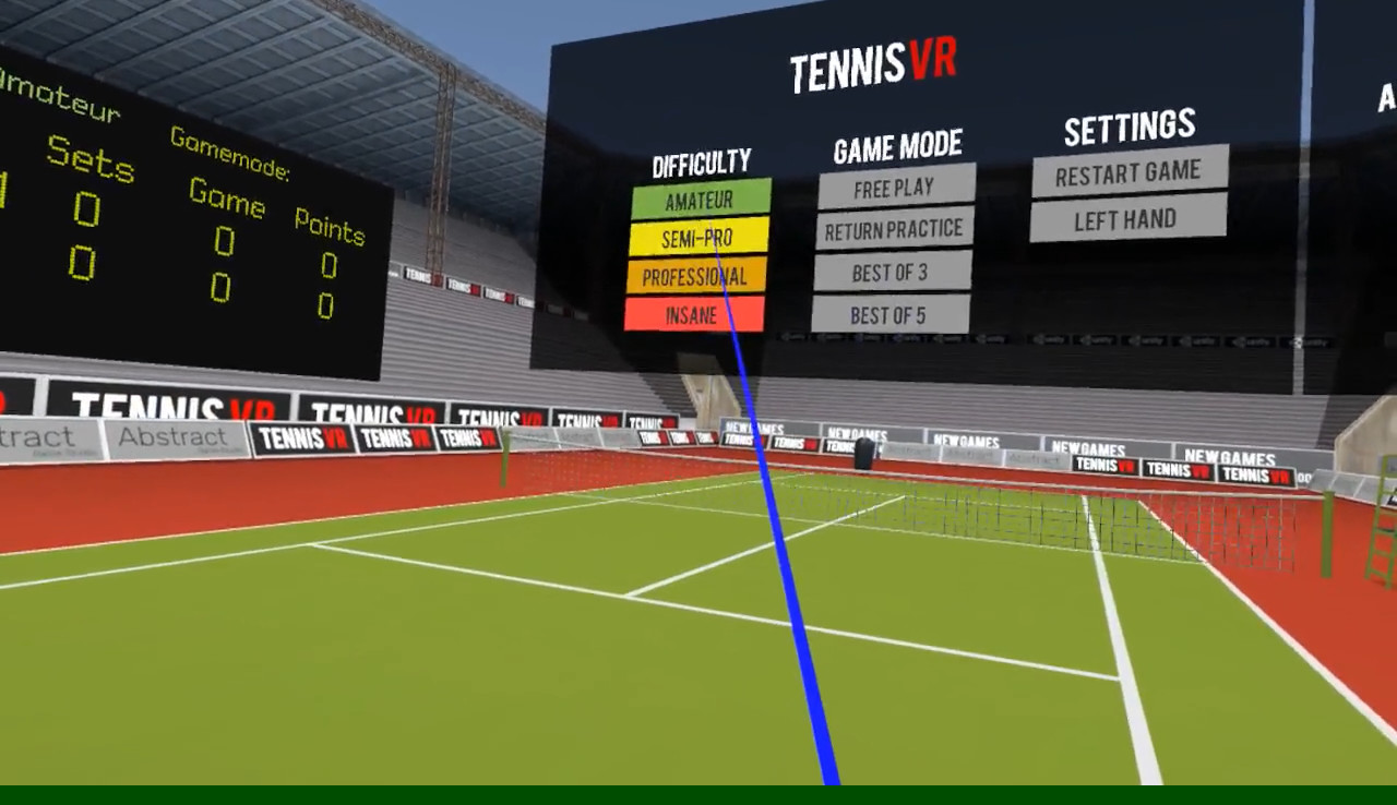 TennisVR screenshot 4