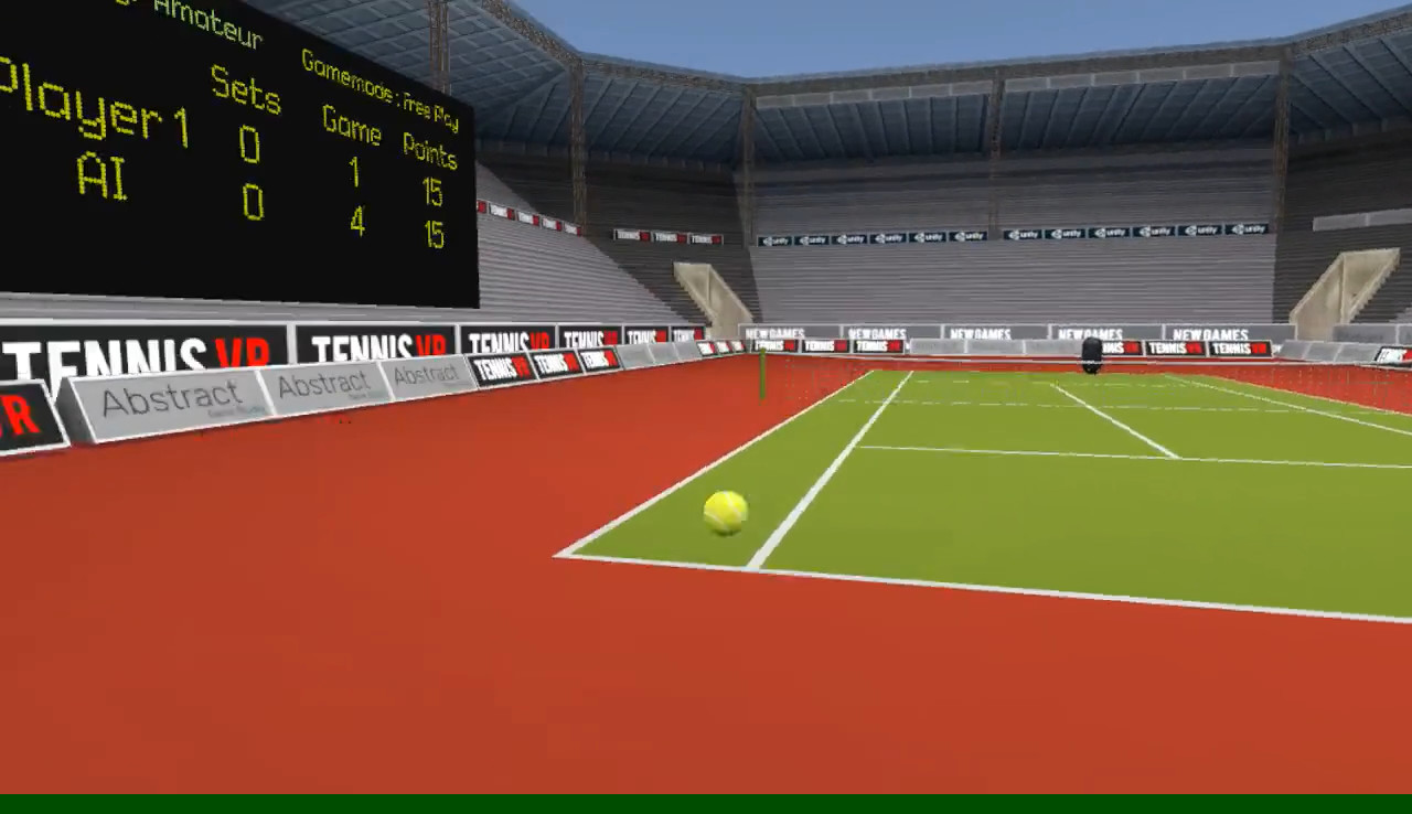 TennisVR screenshot 3