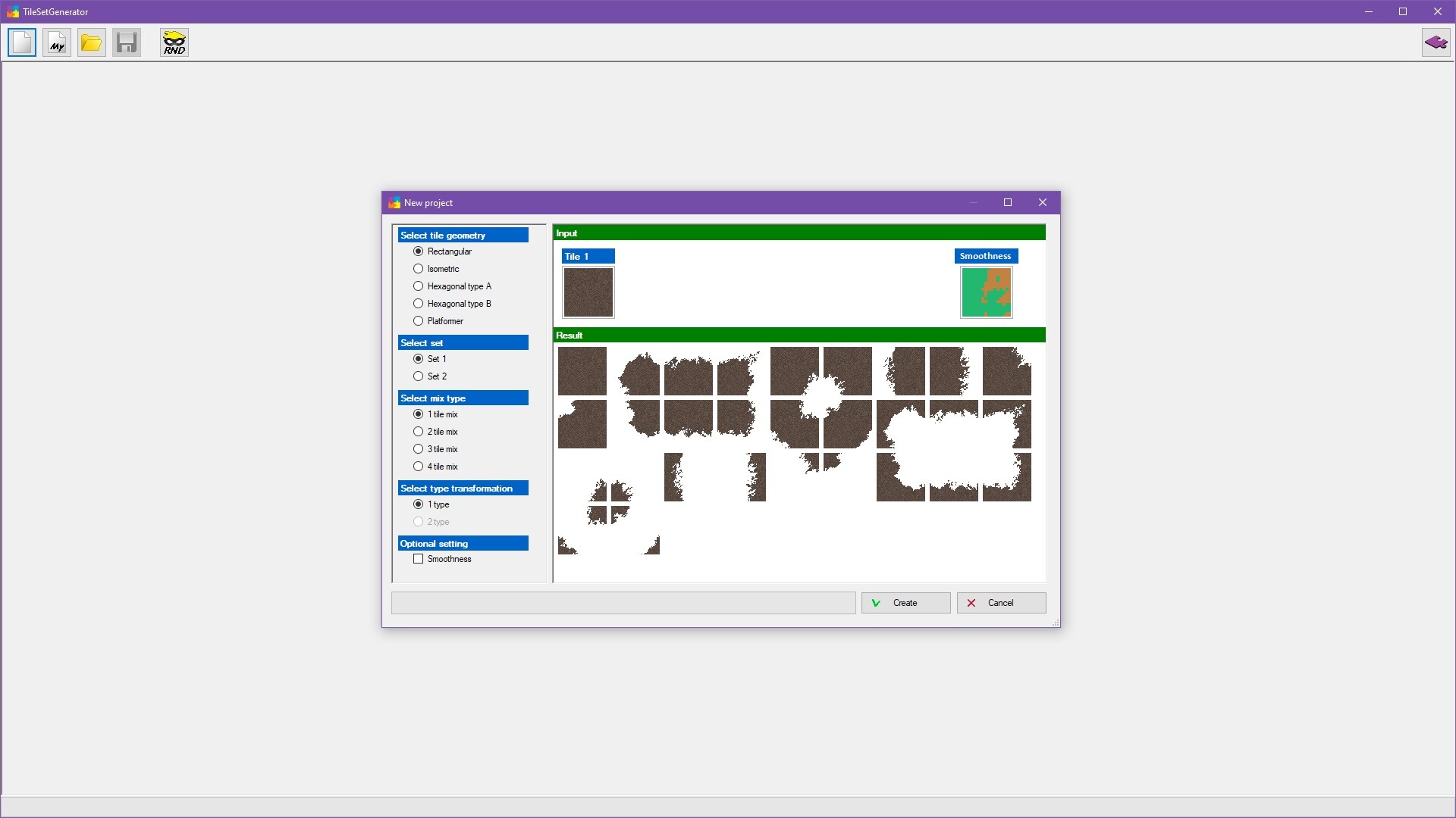 TileSetGenerator screenshot 1