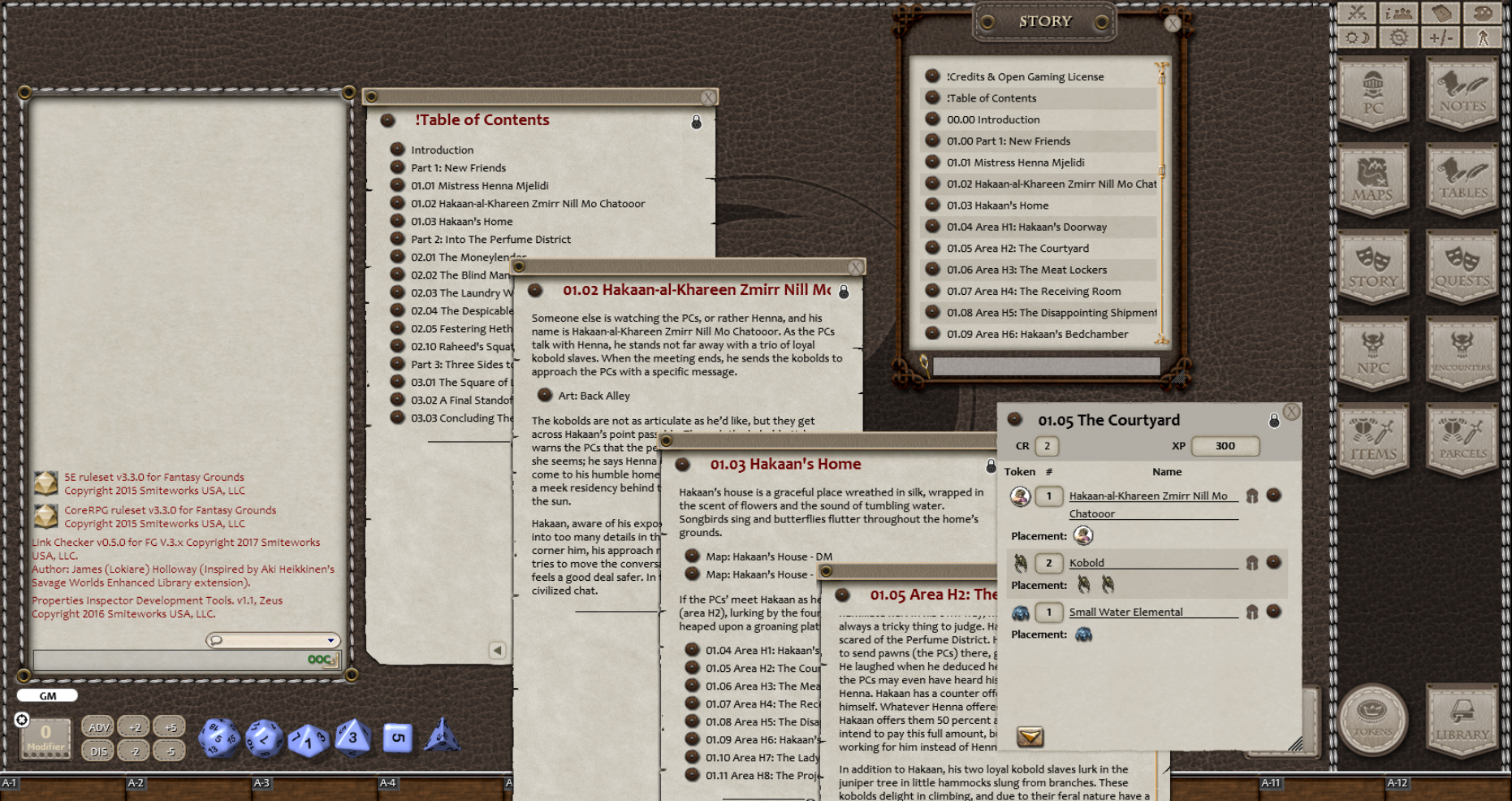 Fantasy Grounds - Cat & Mouse (5E) screenshot 3