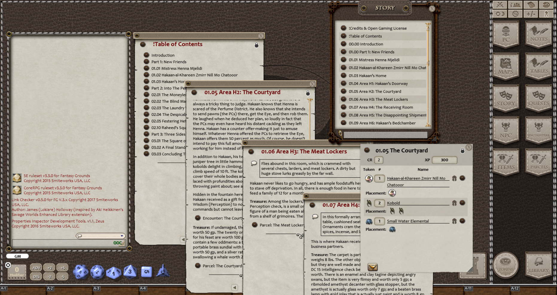 Fantasy Grounds - Cat & Mouse (5E) screenshot 4