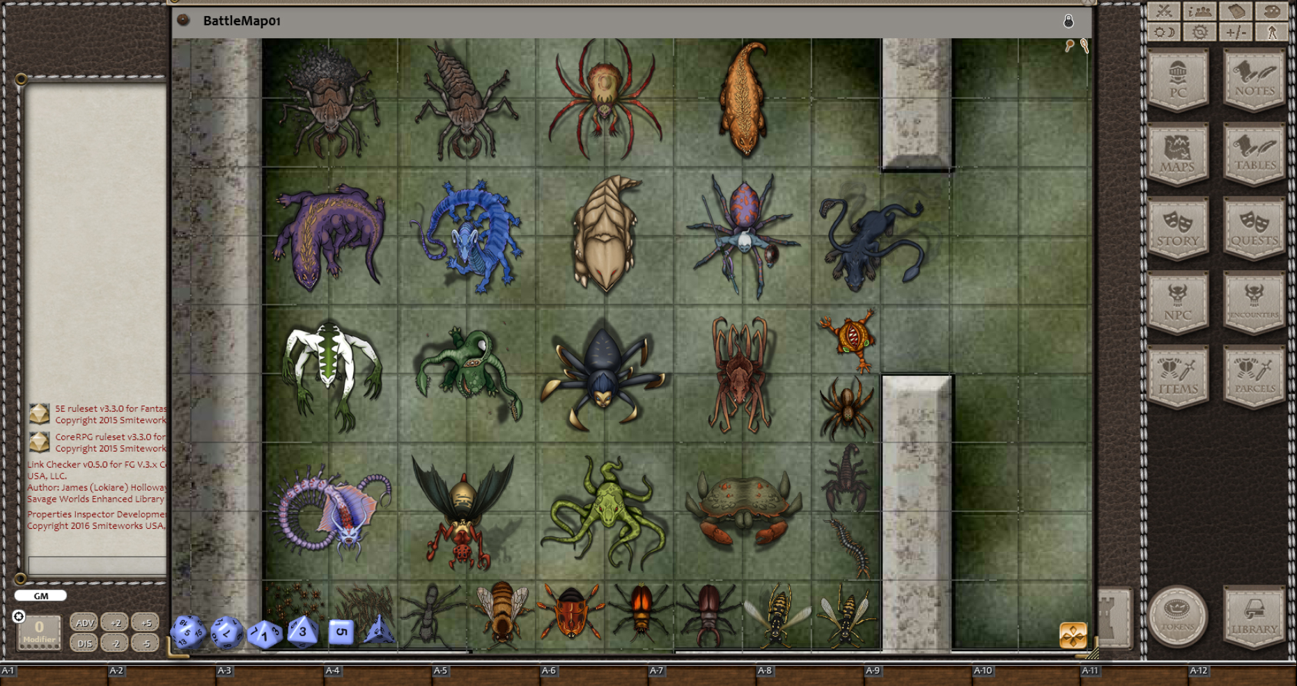 Fantasy Grounds - Many-Legged Fiends (Token Pack) screenshot 4