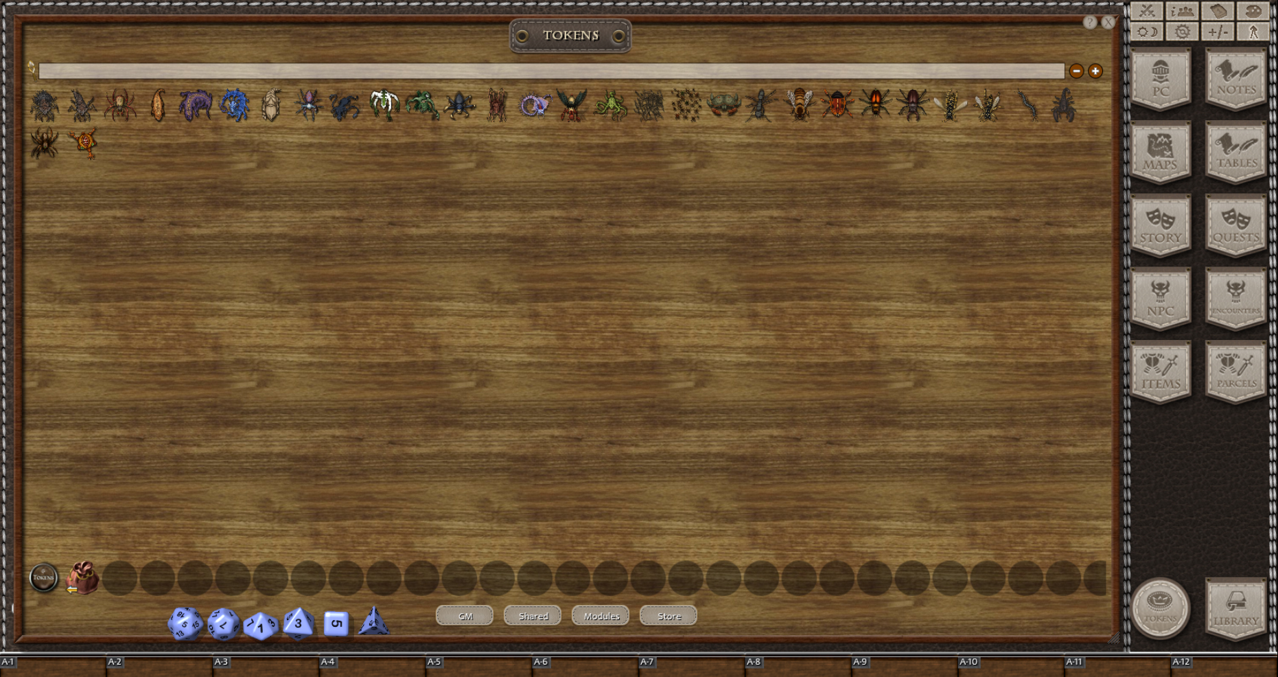Fantasy Grounds - Many-Legged Fiends (Token Pack) screenshot 1
