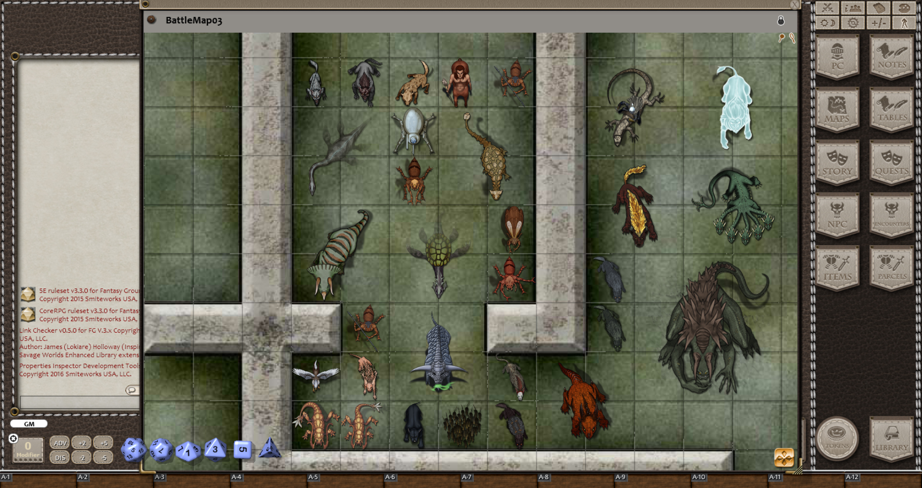 Fantasy Grounds - Four-Legged Fiends (Token Pack) screenshot 1