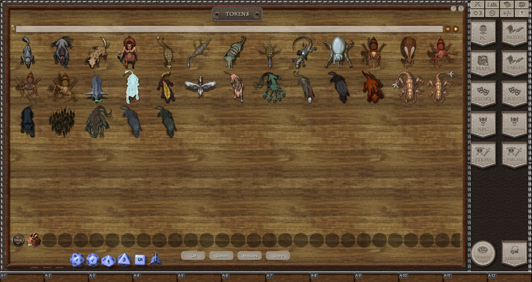 Fantasy Grounds - Four-Legged Fiends (Token Pack) screenshot 3