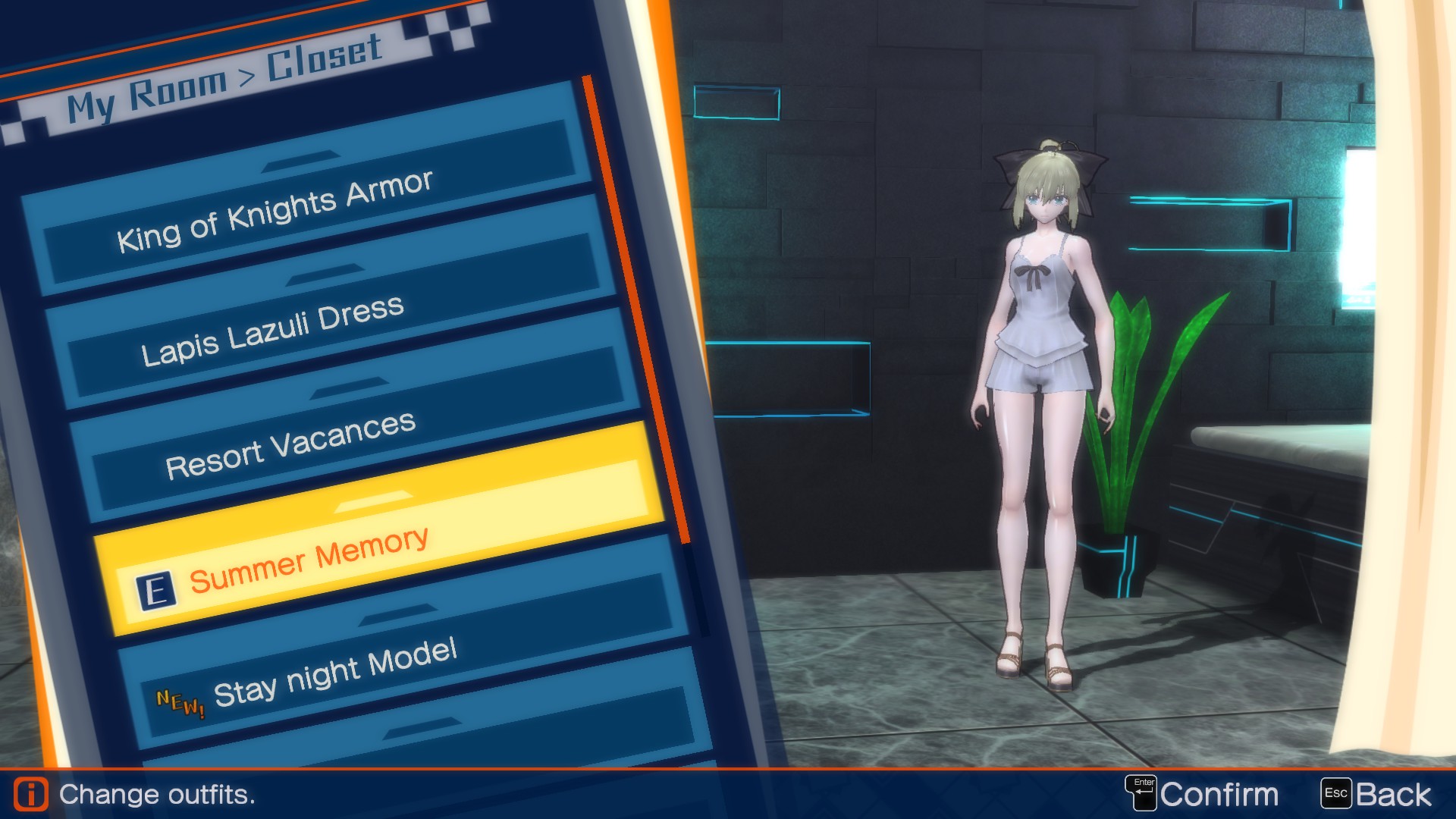 Fate/EXTELLA - Summer Memory screenshot 2