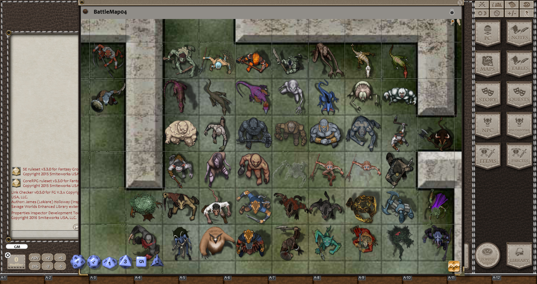 Fantasy Grounds - Two-Legged Fiends (Token Pack) screenshot 4