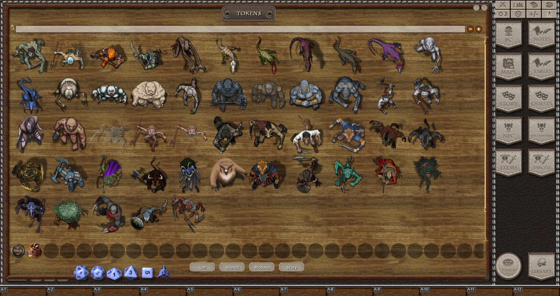 Fantasy Grounds - Two-Legged Fiends (Token Pack) screenshot 3