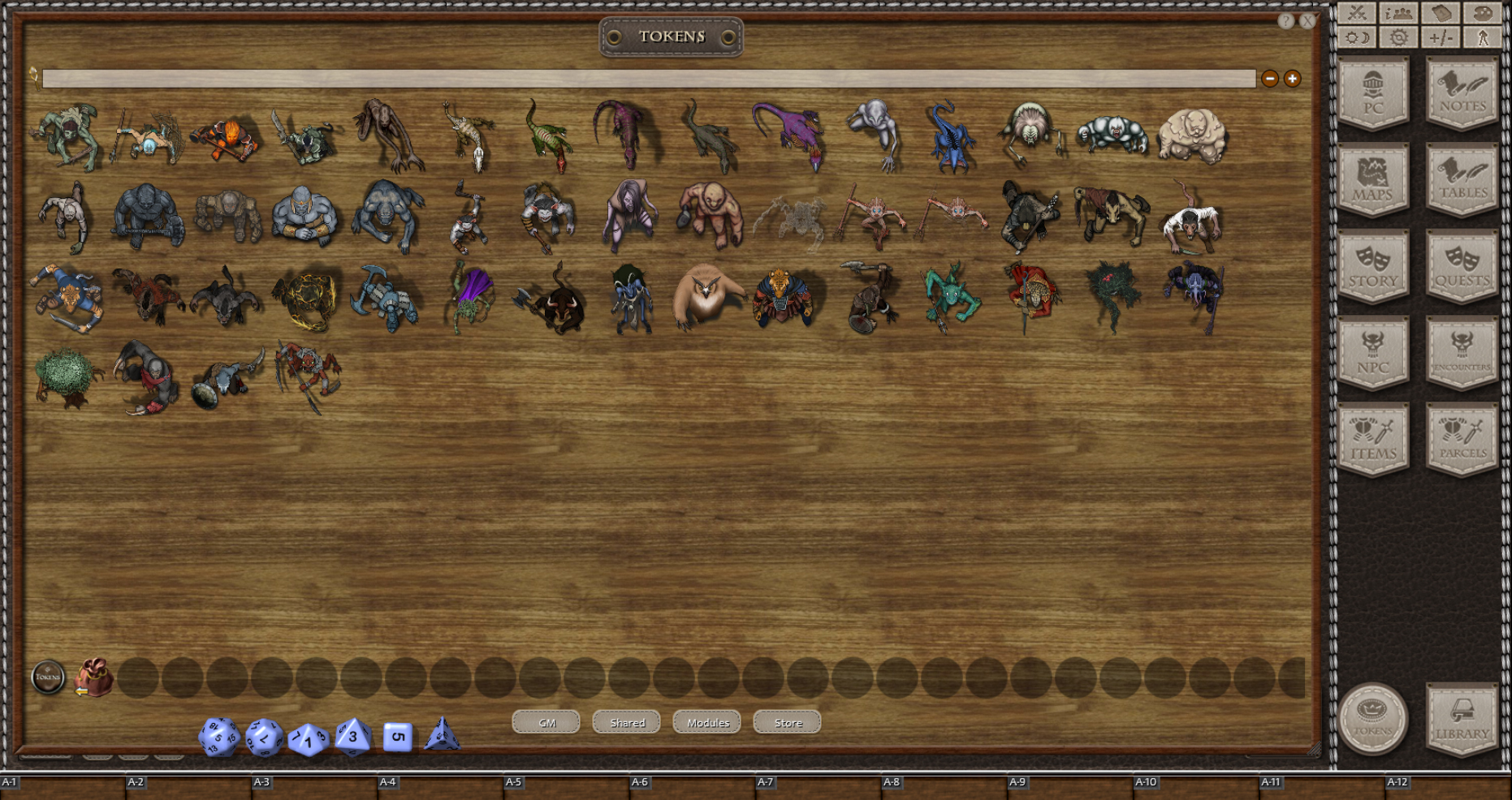 Fantasy Grounds - Two-Legged Fiends (Token Pack) screenshot 2