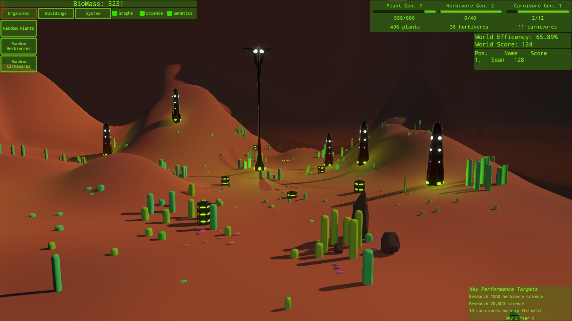 Intelligent Design: An Evolutionary Sandbox screenshot 2