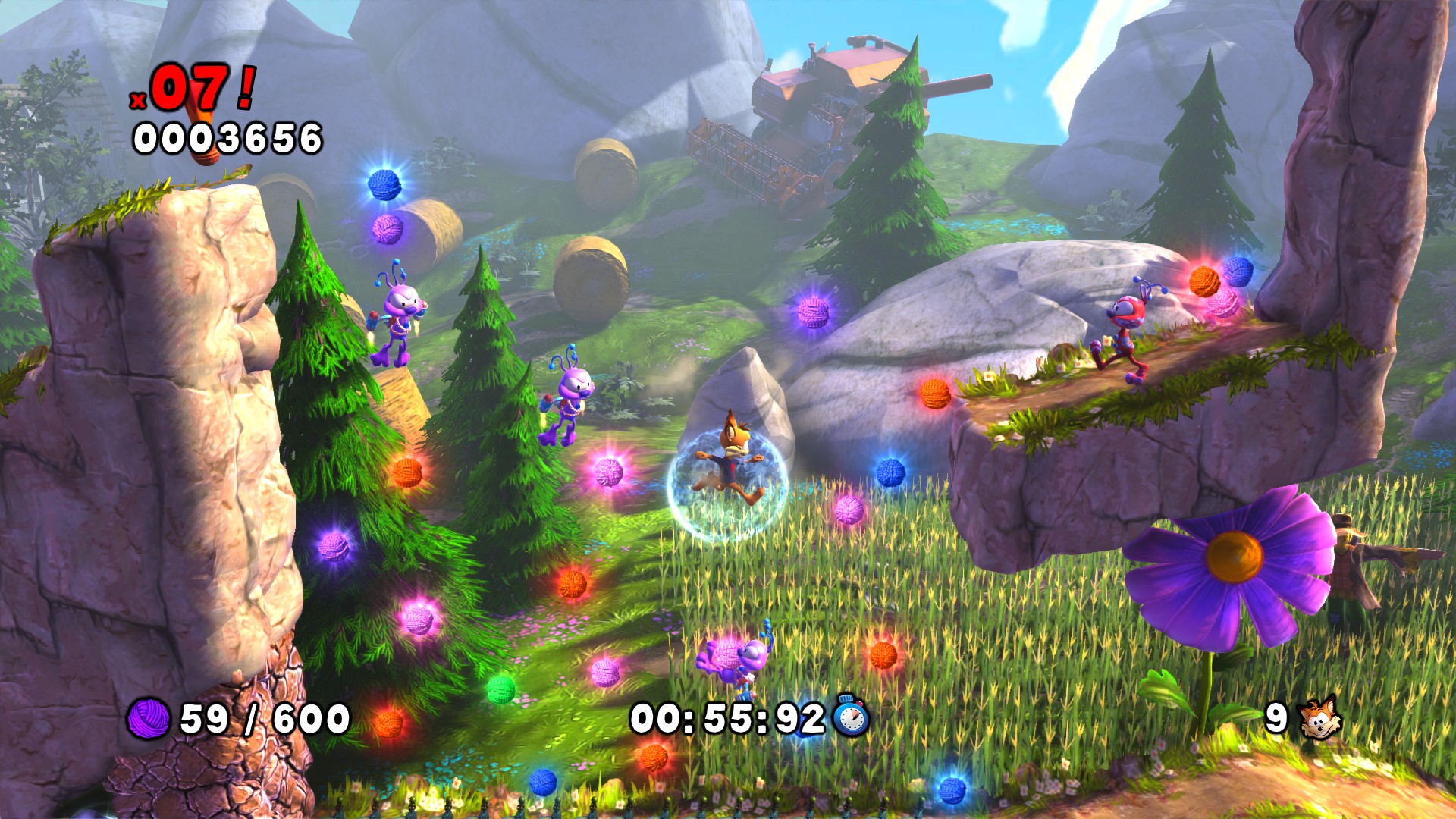 Bubsy: The Woolies Strike Back screenshot 1