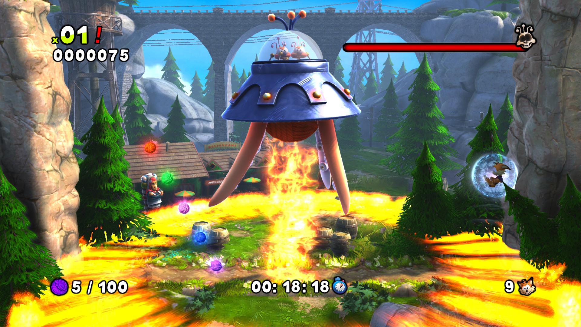 Bubsy: The Woolies Strike Back screenshot 8