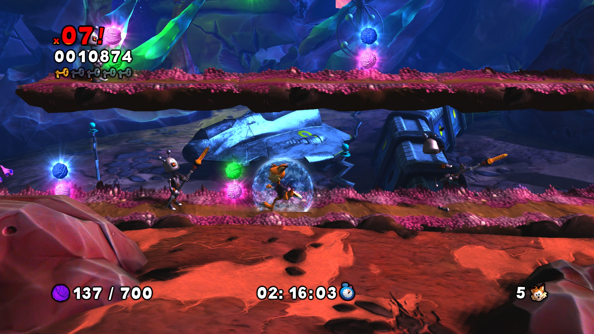 Bubsy: The Woolies Strike Back screenshot 6