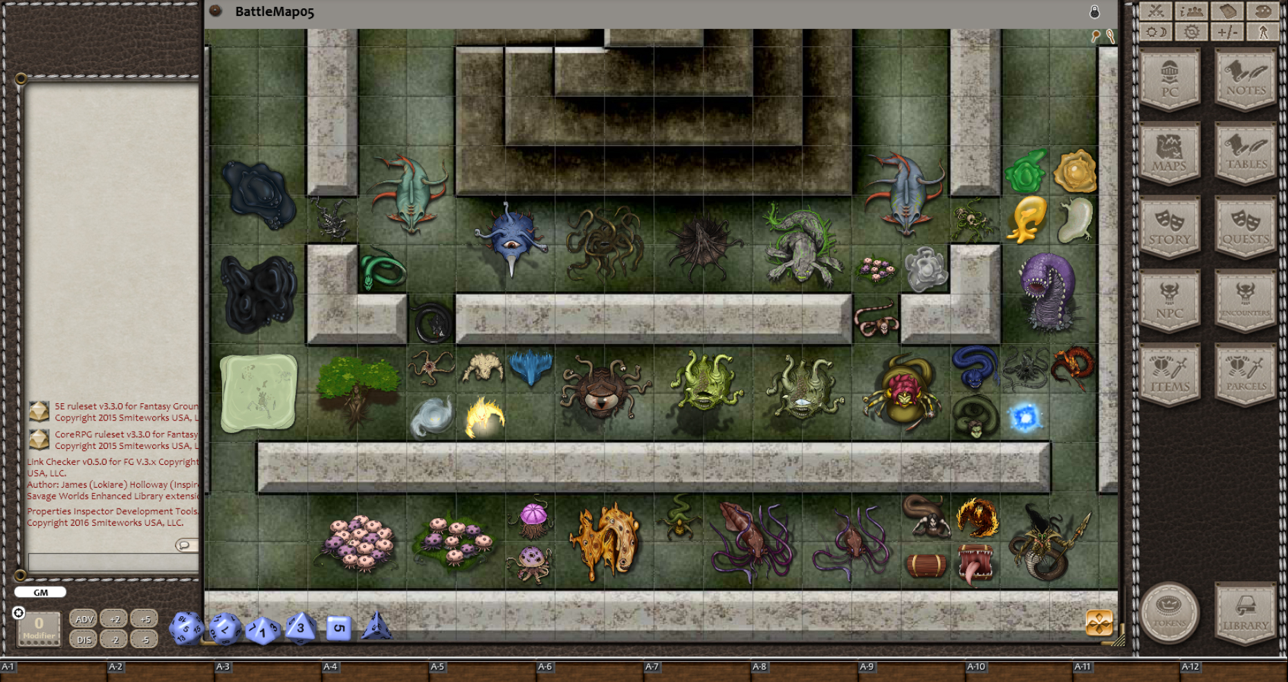 Fantasy Grounds - No Legged Fiends (Token Pack) screenshot 4