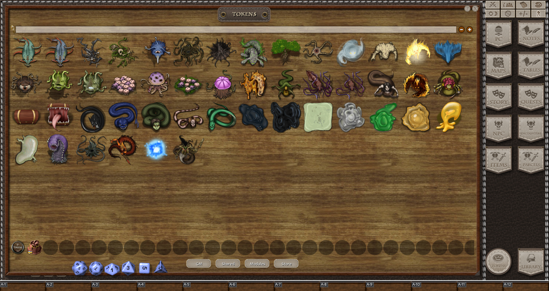 Fantasy Grounds - No Legged Fiends (Token Pack) screenshot 2