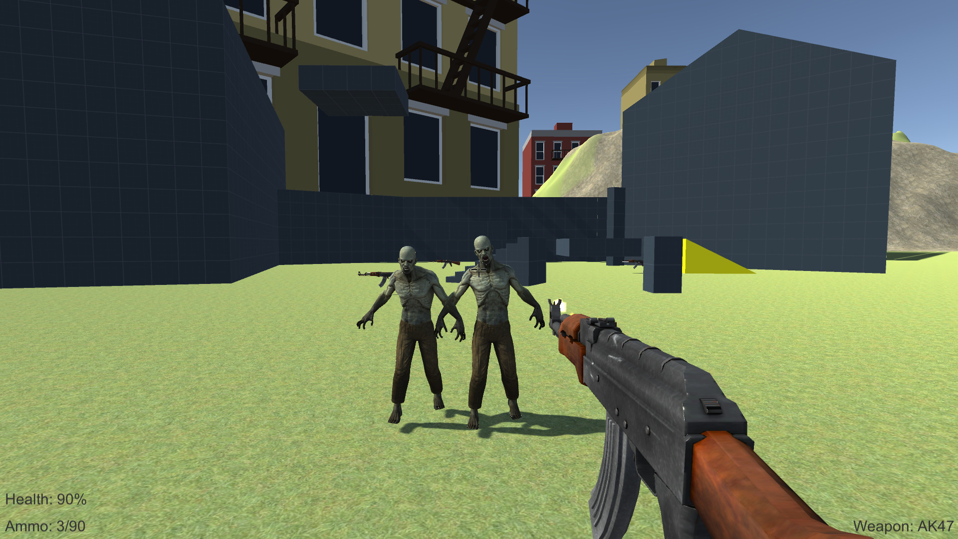 Multiplayer FPS Tutorial Demo screenshot 1