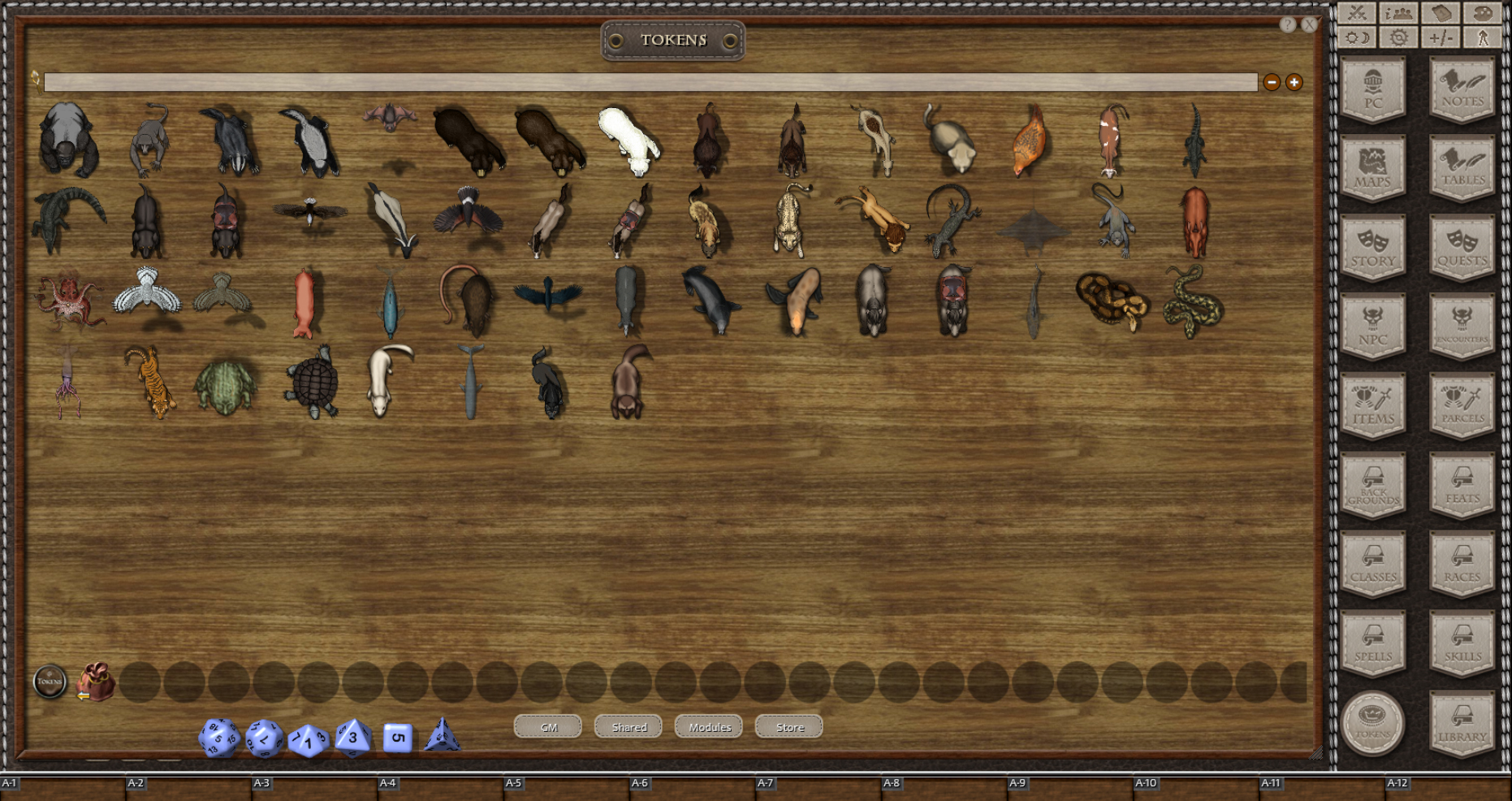Fantasy Grounds - Animals (Token Pack) screenshot 2