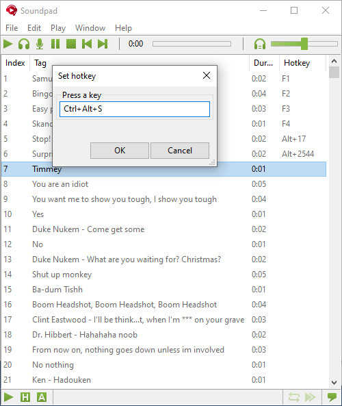 Soundpad screenshot 3