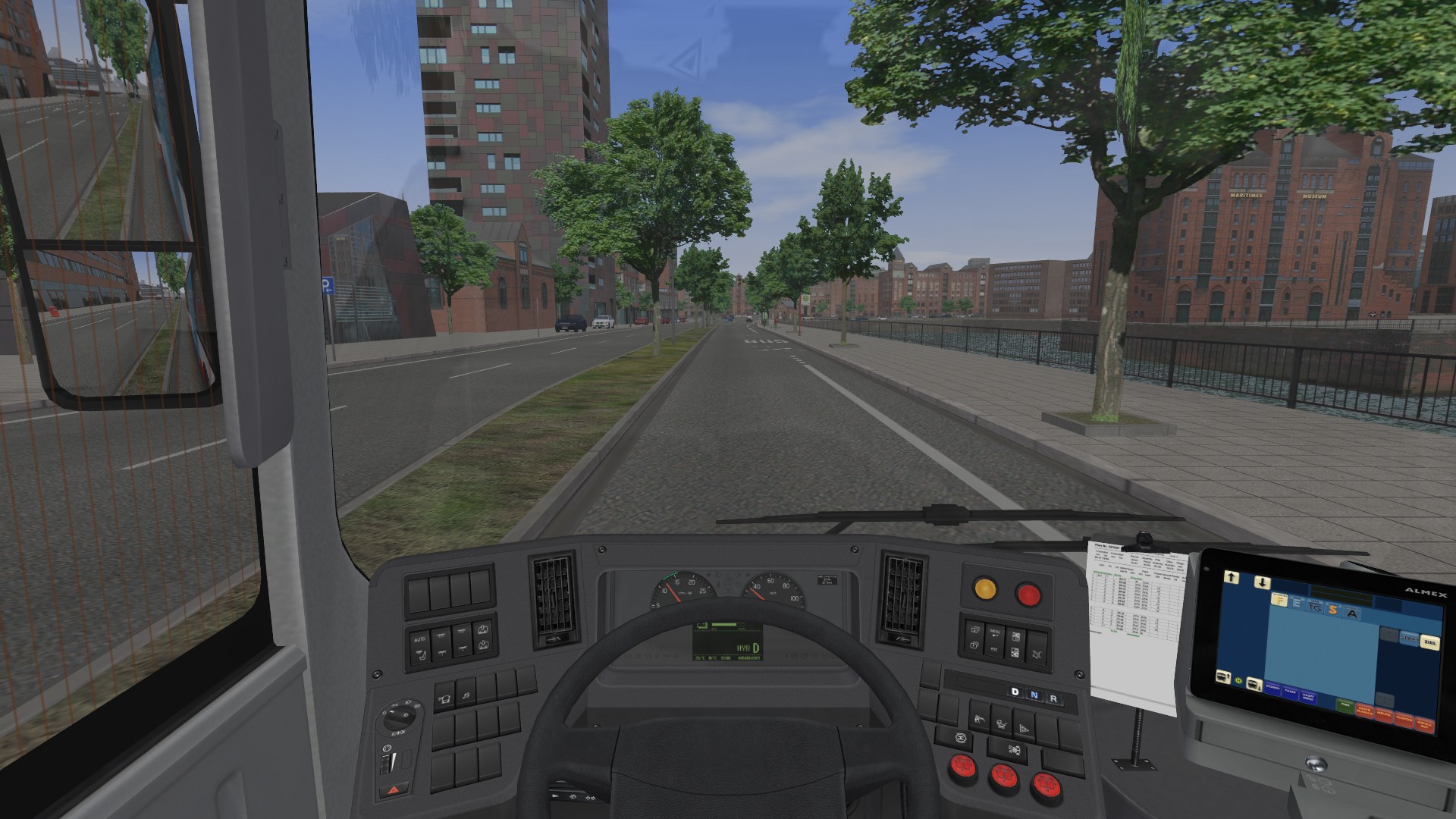 OMSI 2 Add-On HafenCity - Hamburg modern screenshot 16