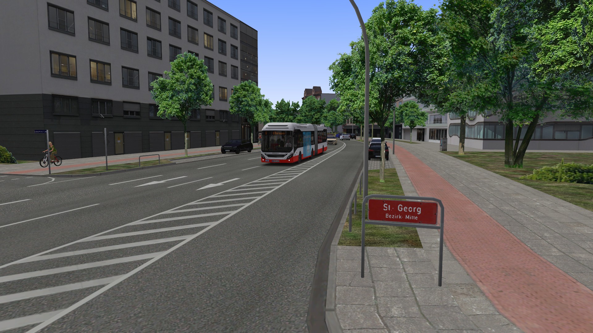OMSI 2 Add-On HafenCity - Hamburg modern screenshot 10