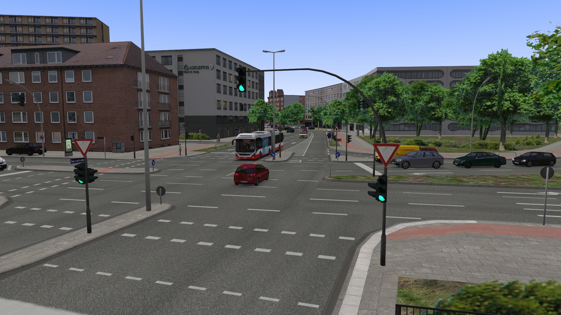 OMSI 2 Add-On HafenCity - Hamburg modern screenshot 11