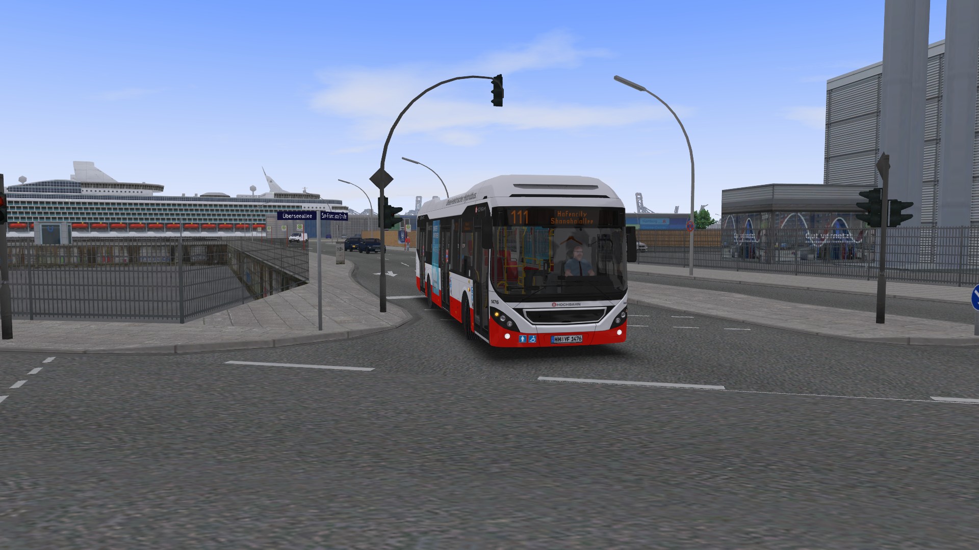 OMSI 2 Add-On HafenCity - Hamburg modern screenshot 15