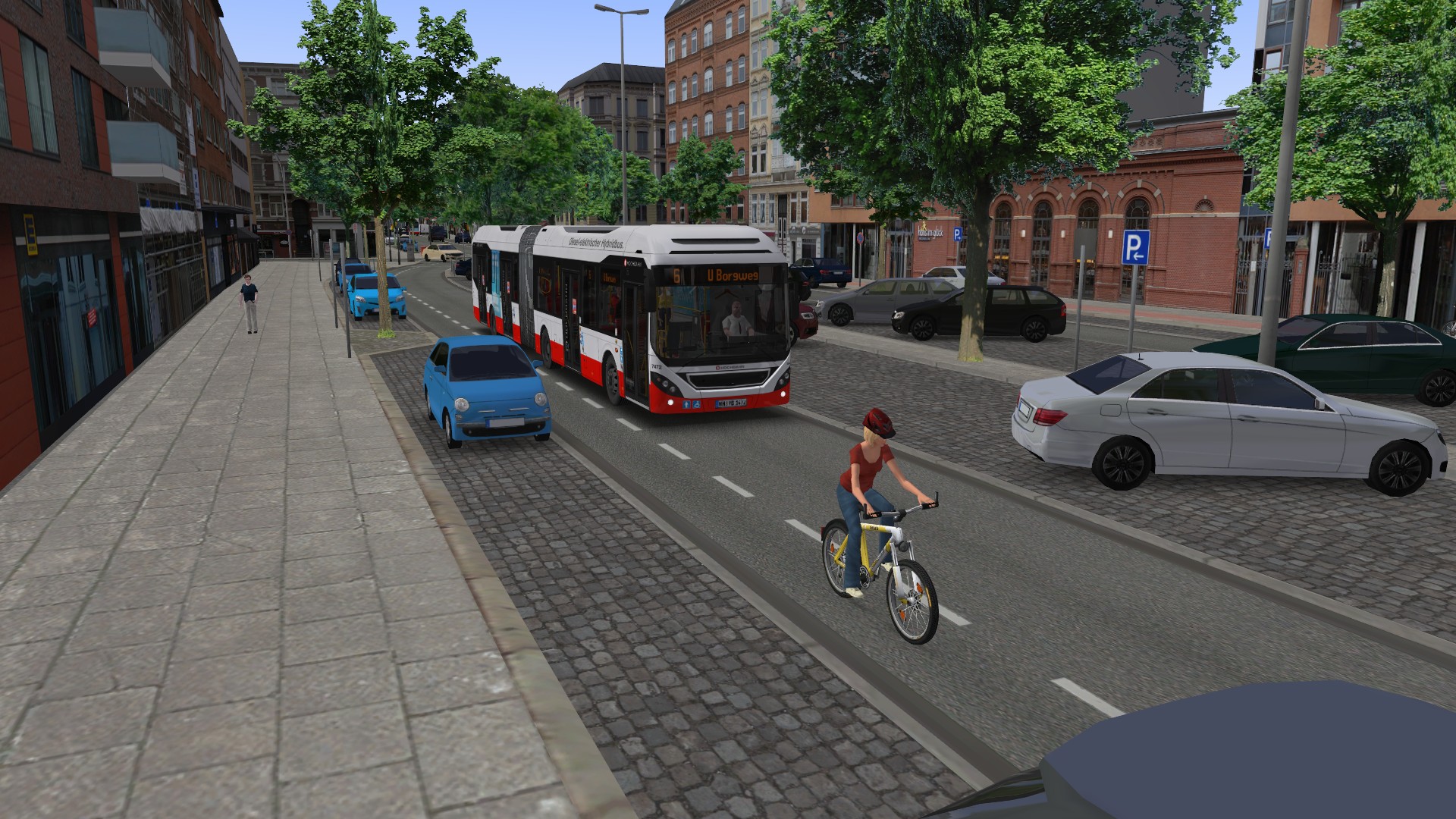 OMSI 2 Add-On HafenCity - Hamburg modern screenshot 5