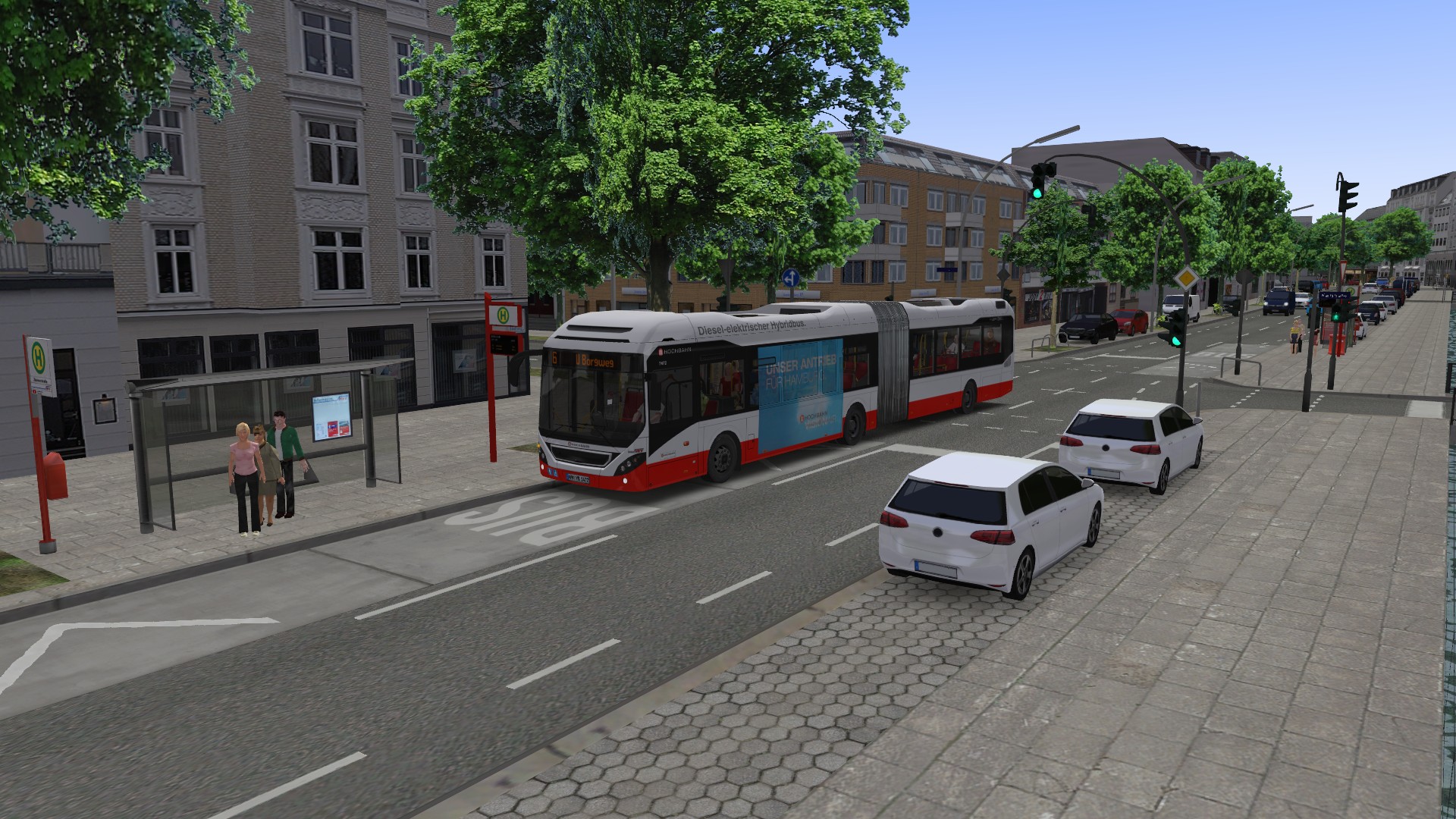 OMSI 2 Add-On HafenCity - Hamburg modern screenshot 14