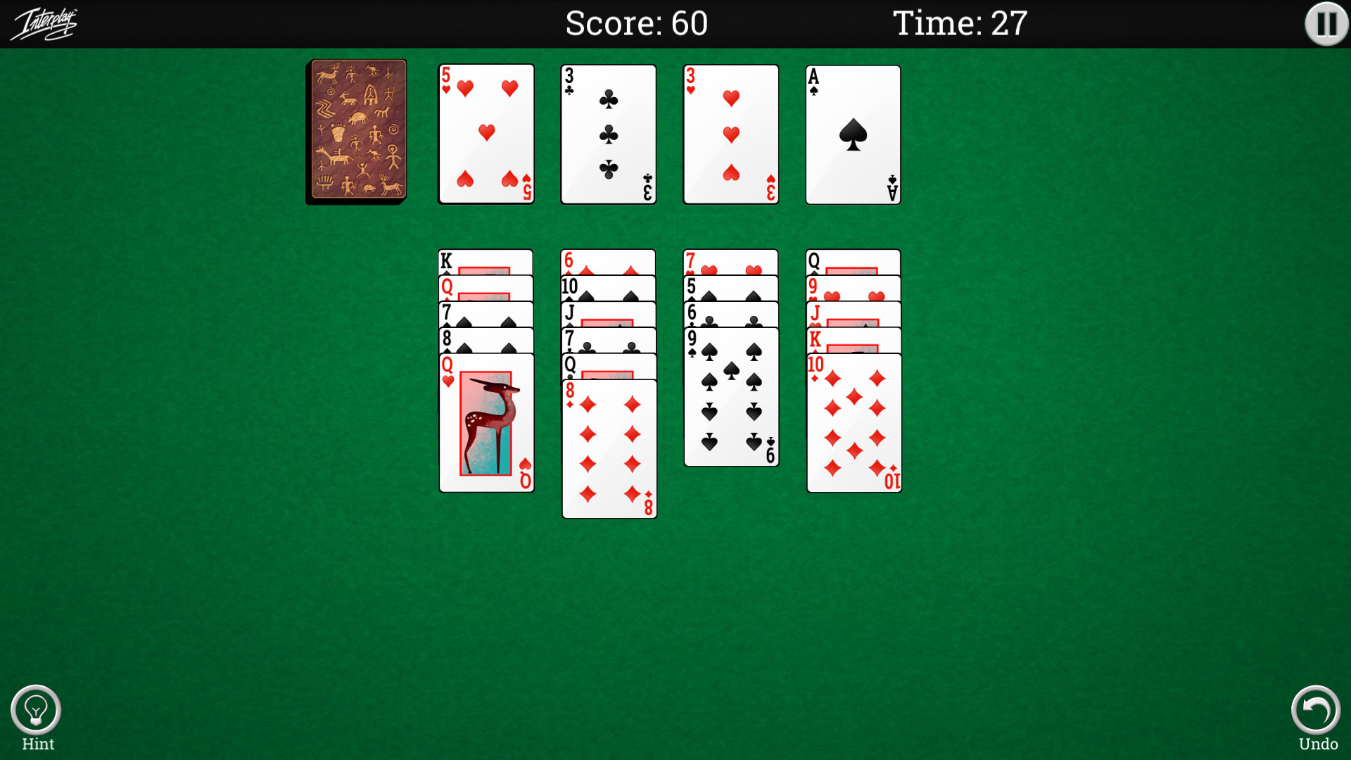 Interplay Solitaire screenshot 3