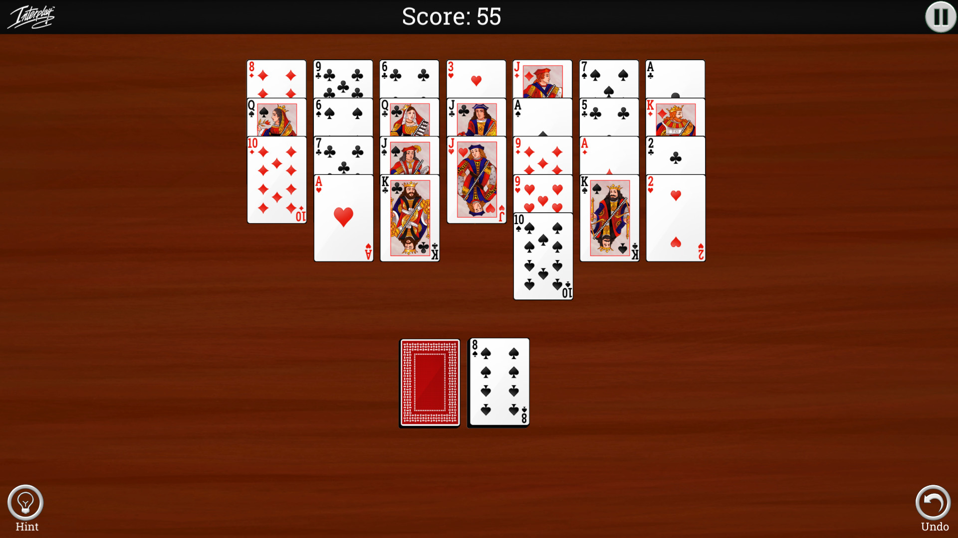 Interplay Solitaire screenshot 4