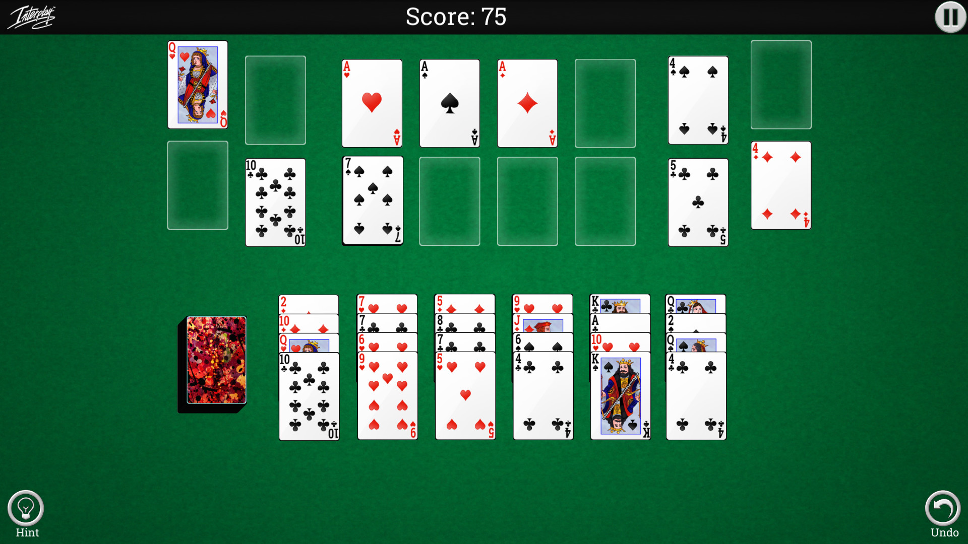 Interplay Solitaire screenshot 5