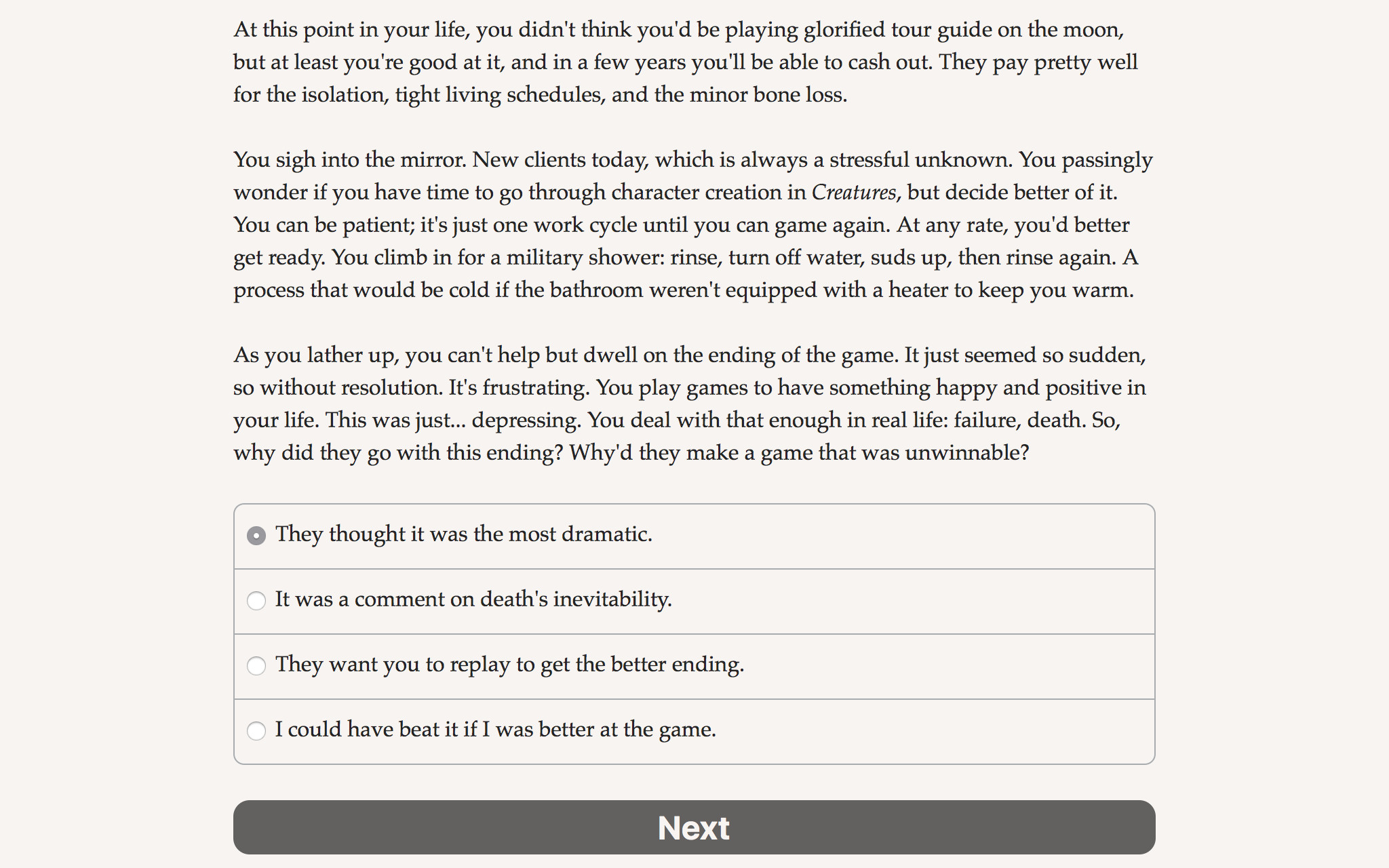 Creatures Such as We screenshot 3