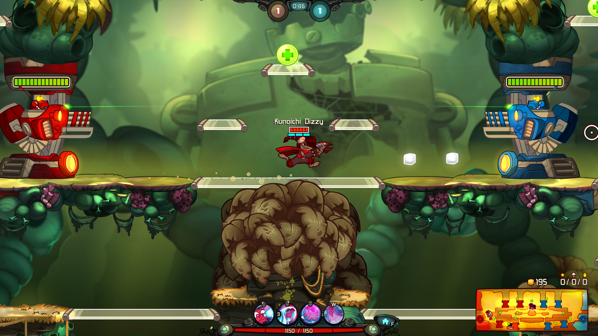 Awesomenauts - Kunoichi Dizzy Skin screenshot 1