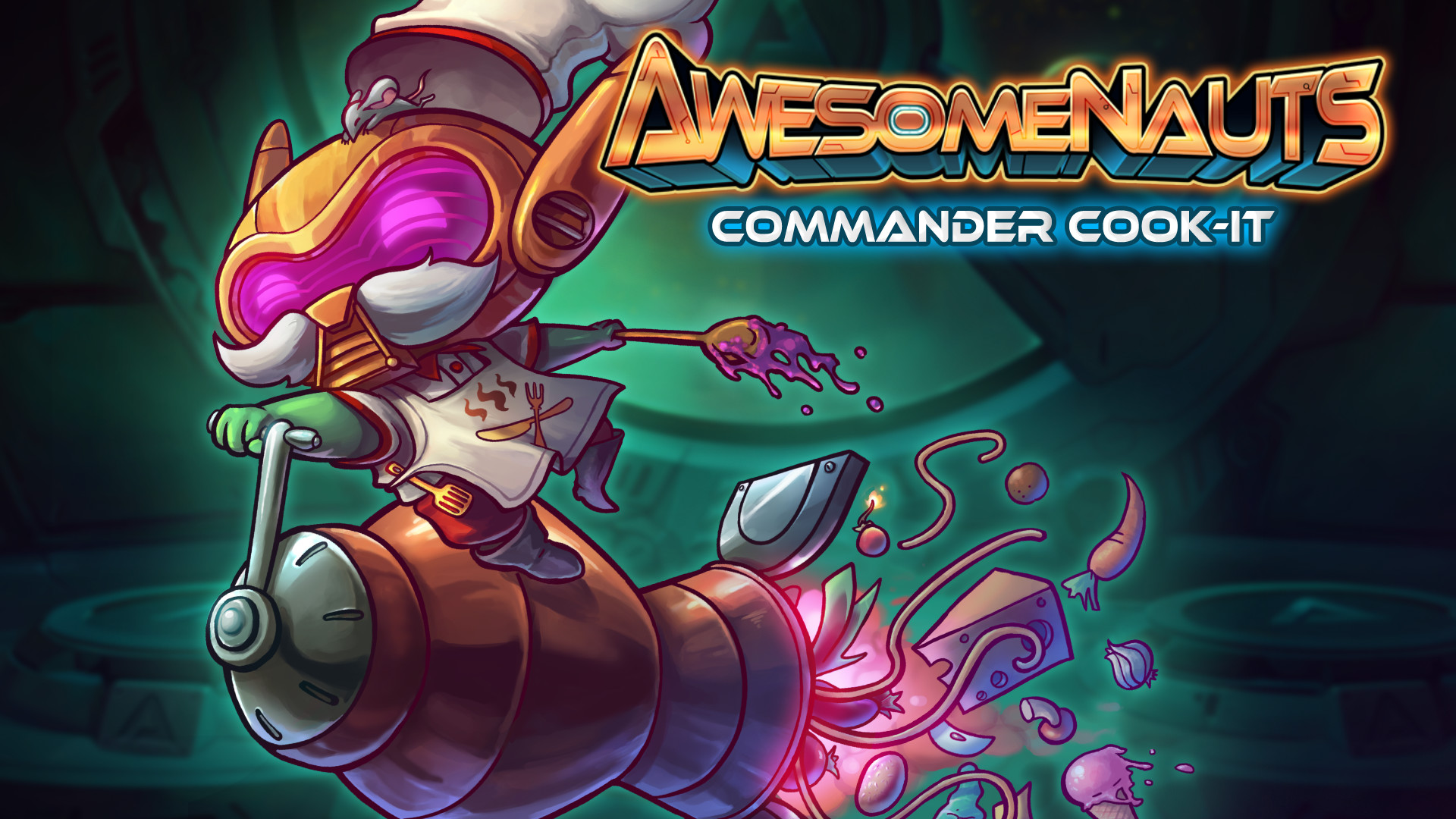 Awesomenauts - Commander Cook-It Skin screenshot 1