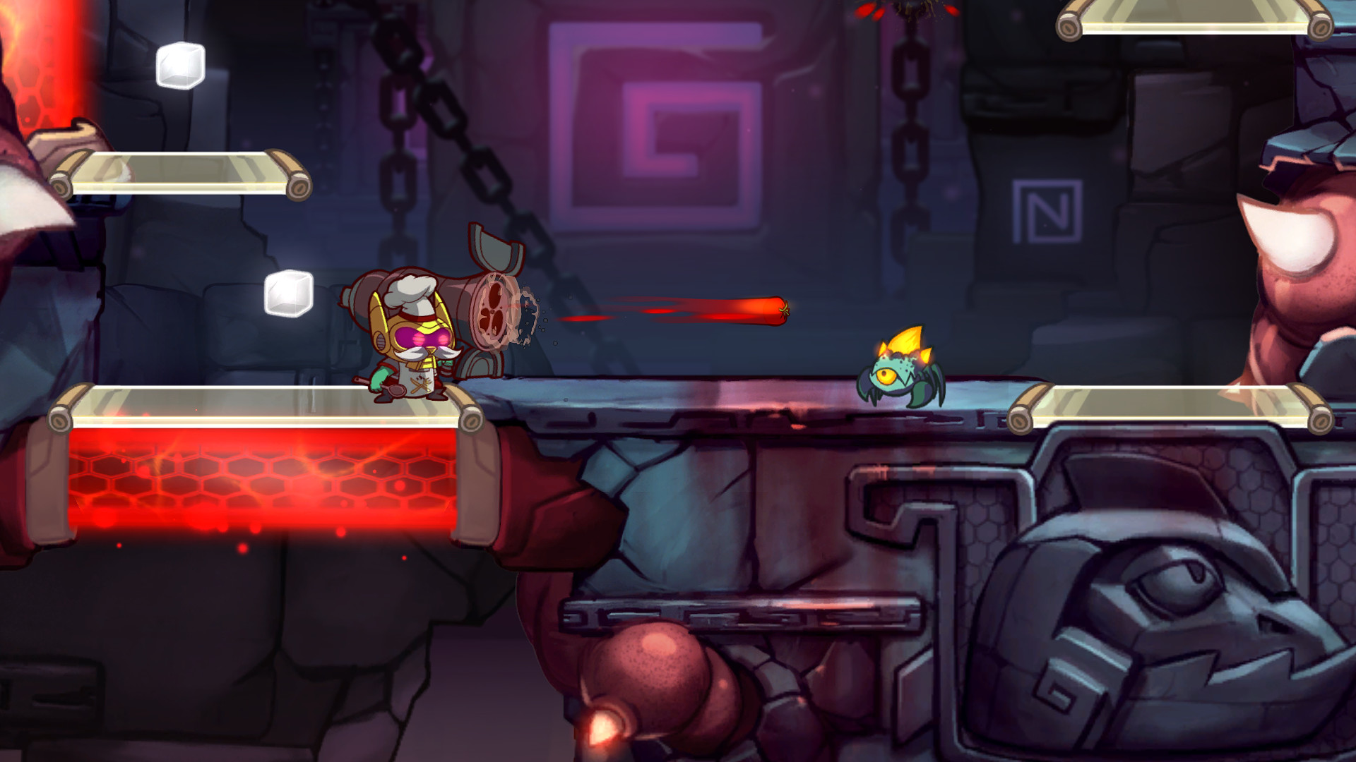 Awesomenauts - Commander Cook-It Skin screenshot 3