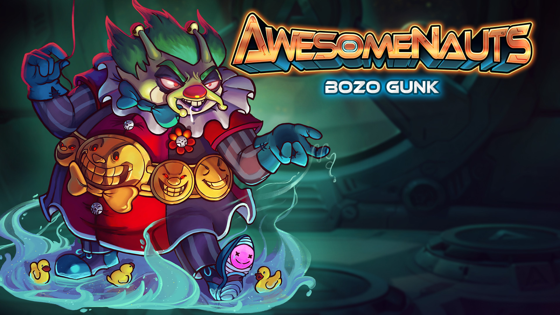 Awesomenauts - Bozo Gunk Skin screenshot 1
