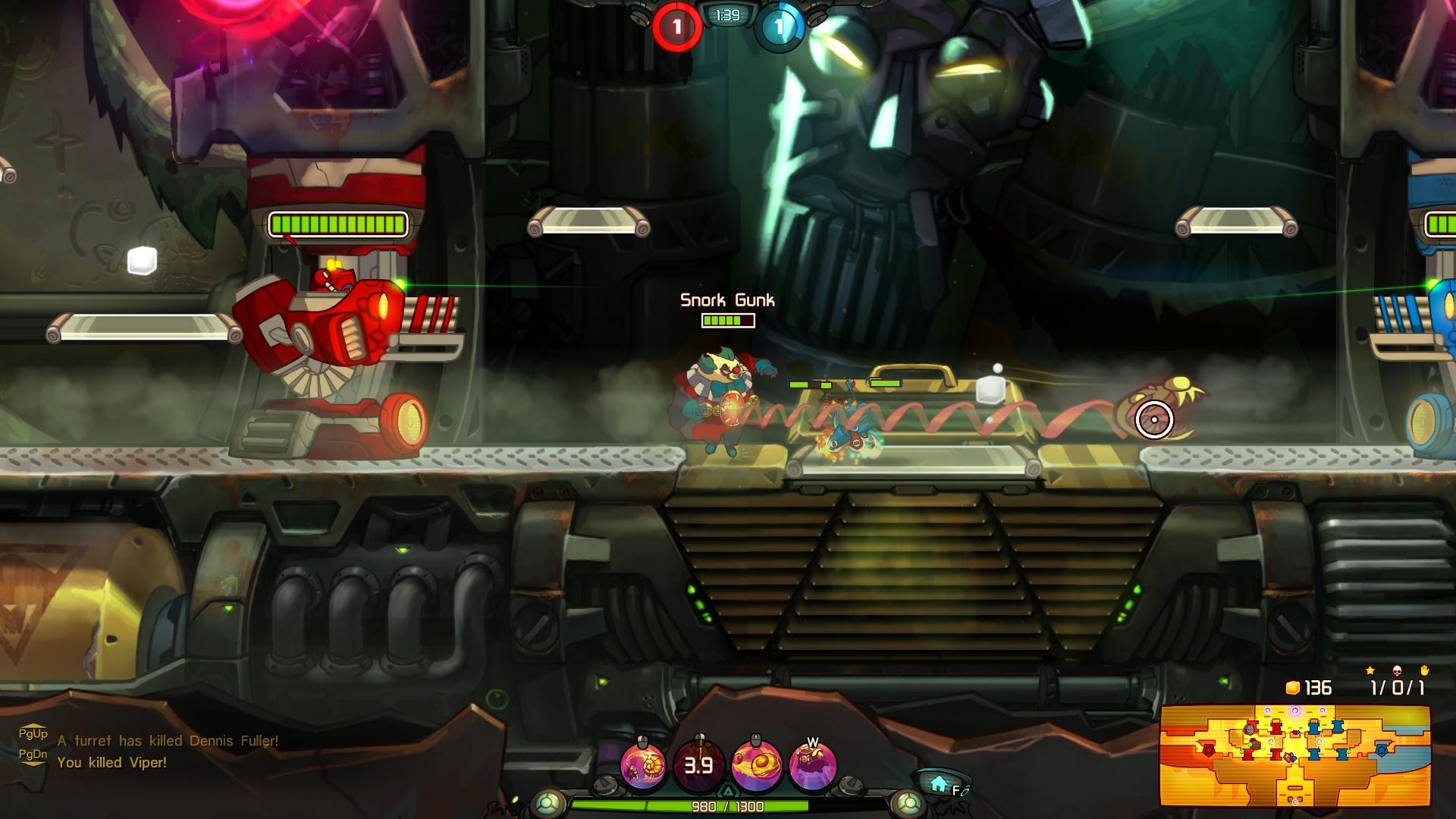 Awesomenauts - Bozo Gunk Skin screenshot 3